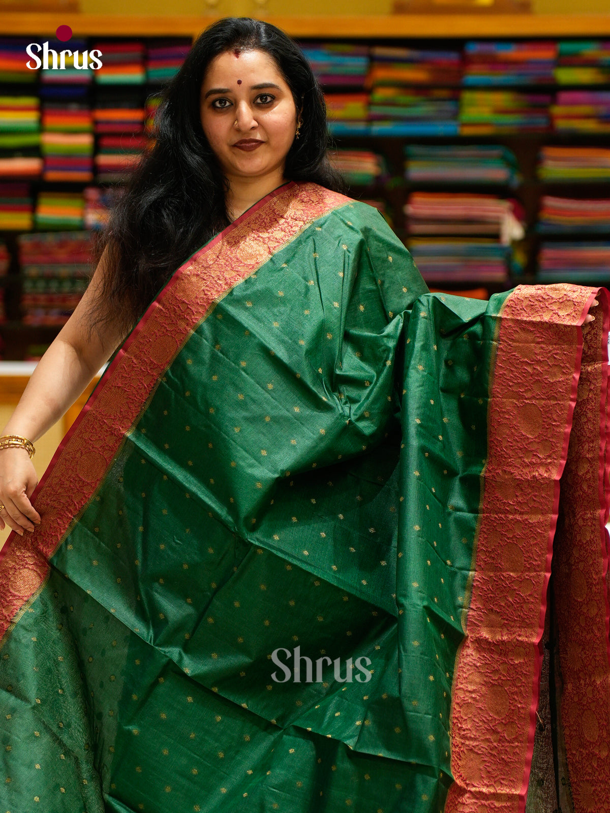 Tussar Saree - EES30321 - Shop on Shrus.com