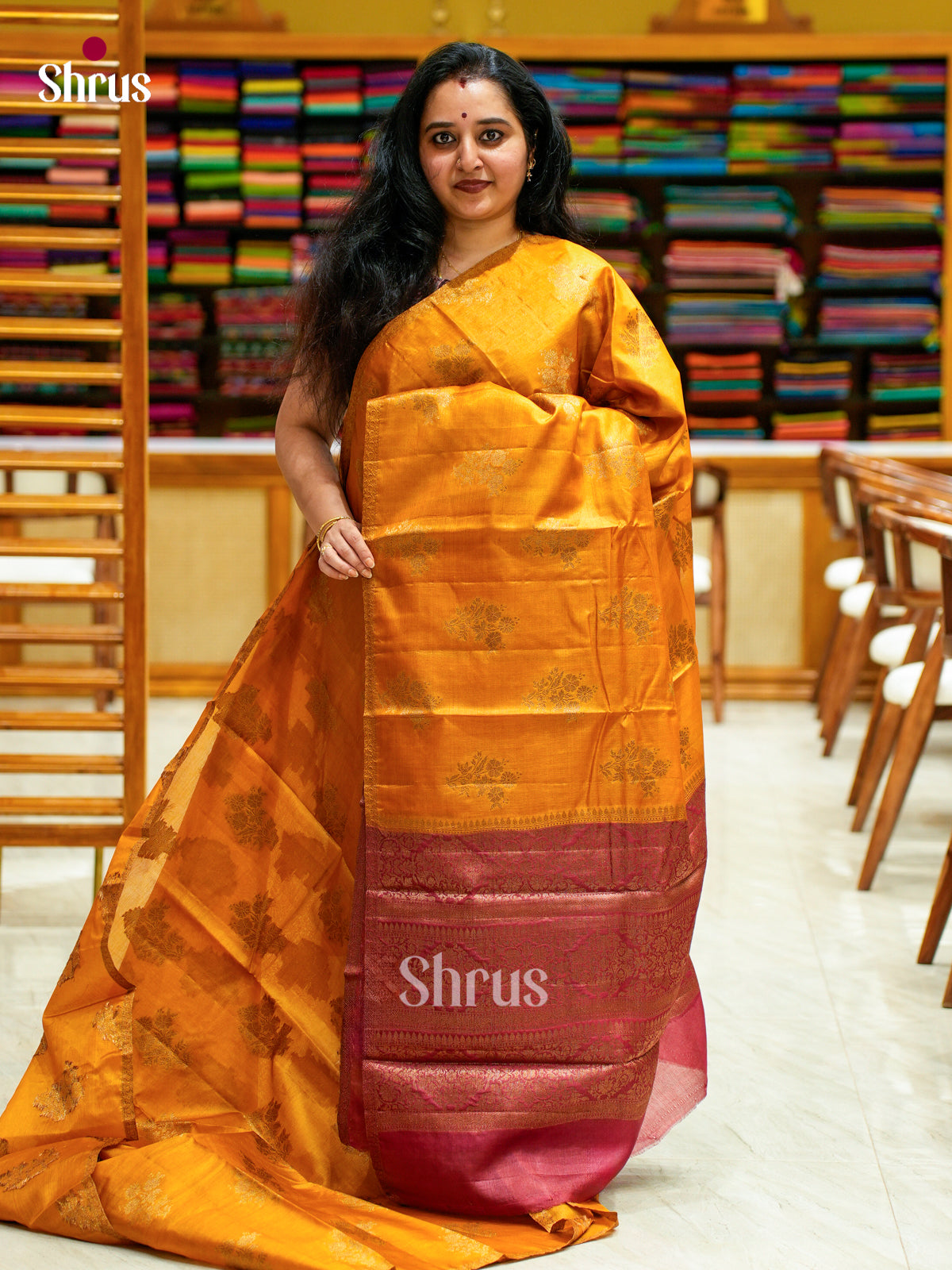 Tussar Saree - EES30338 - Shop on Shrus.com