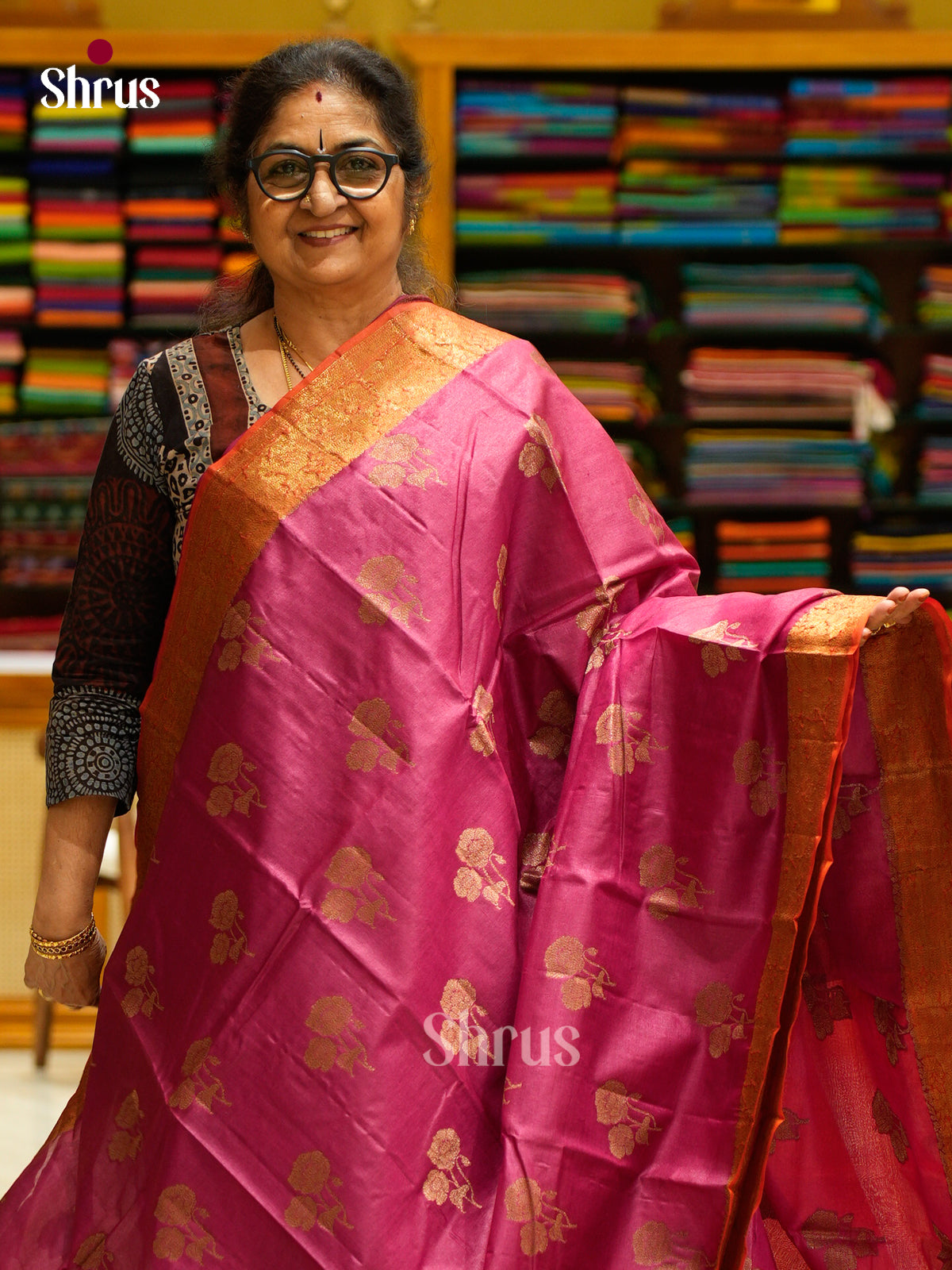 Tussar Saree - EES30340 - Shop on Shrus.com