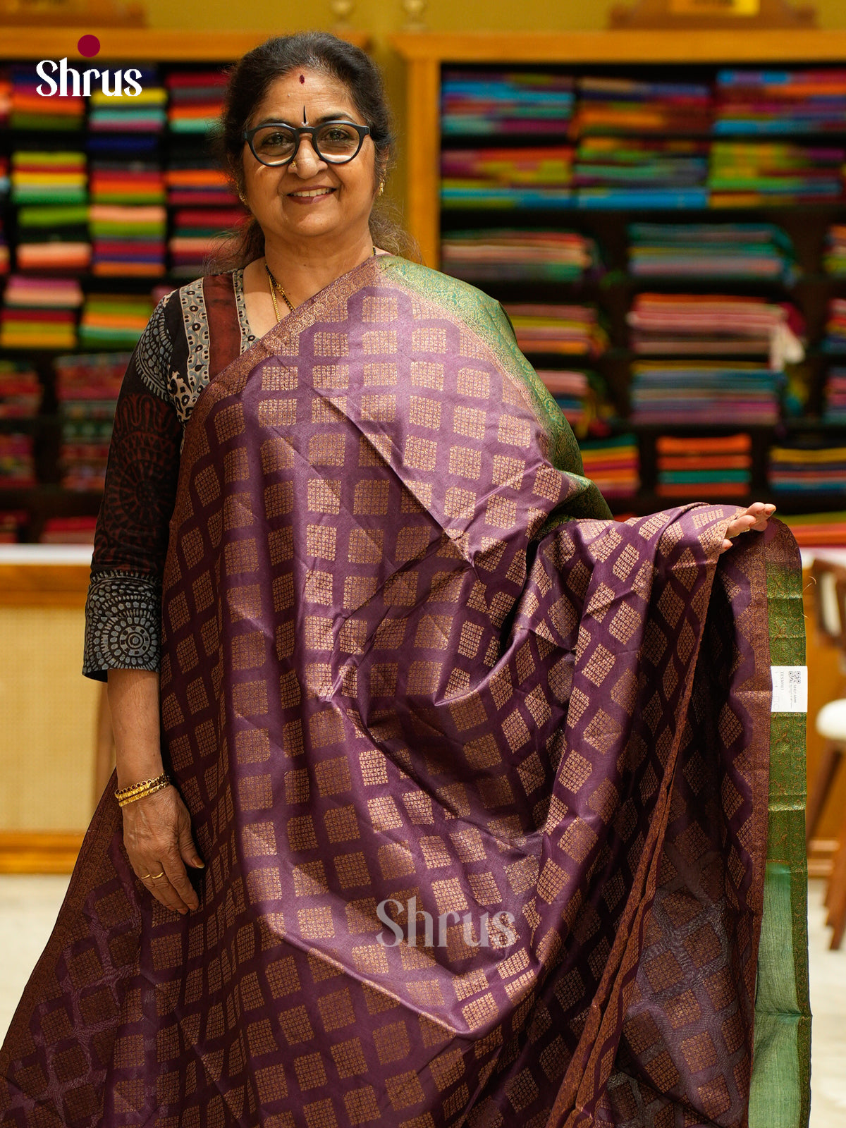 Tussar Saree - EES30343 - Shop on Shrus.com
