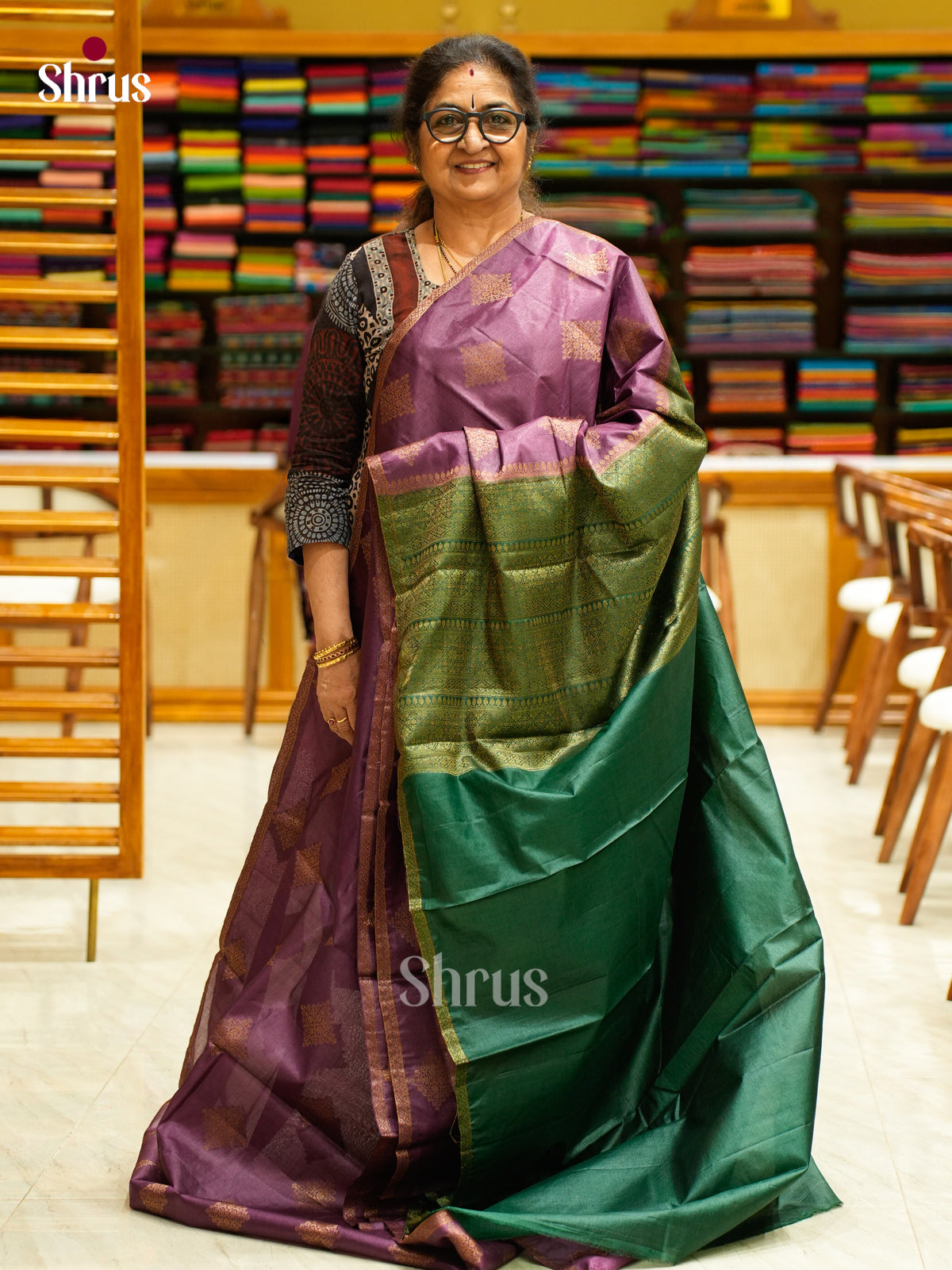Tussar Saree - EES30346 - Shop on Shrus.com