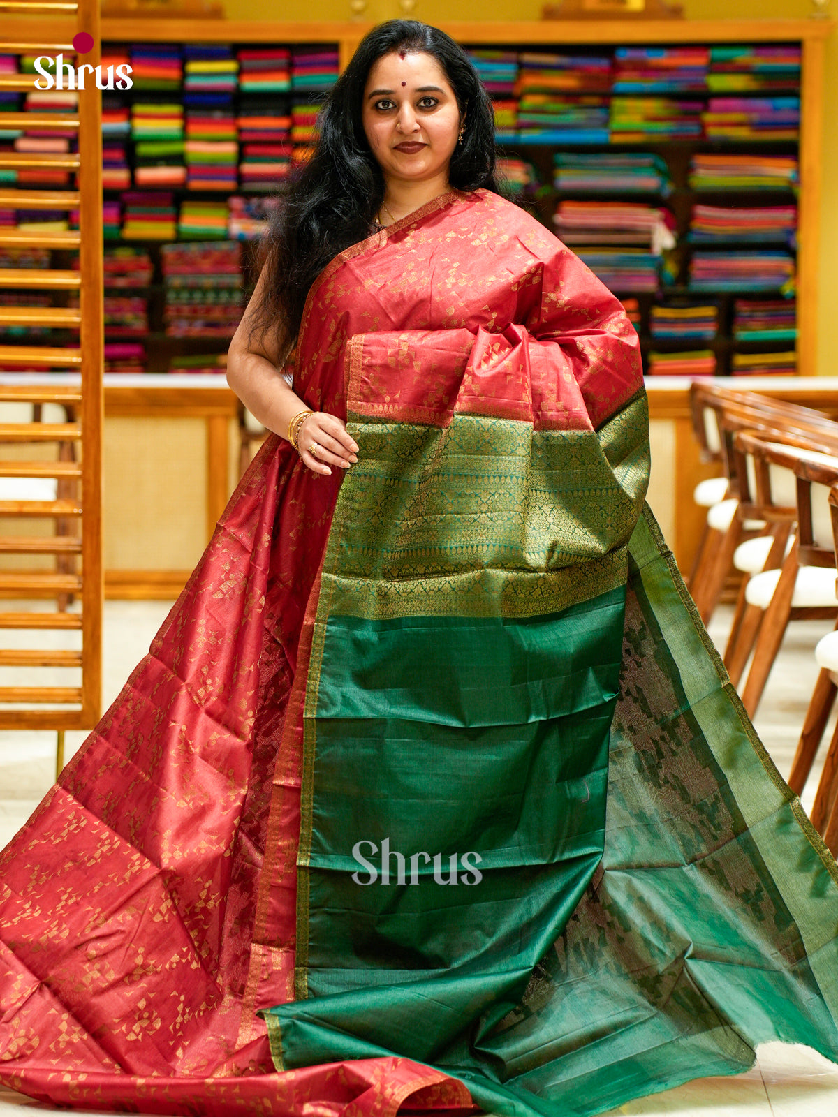 Tussar Saree - EES30356 - Shop on Shrus.com