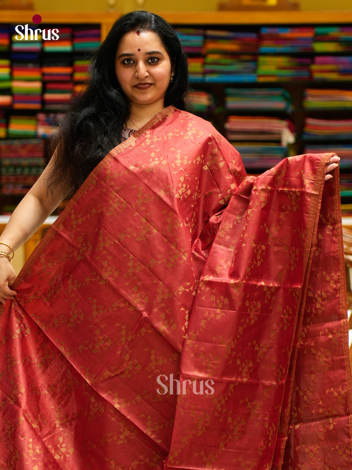 Tussar Saree - EES30356 - Shop on Shrus.com