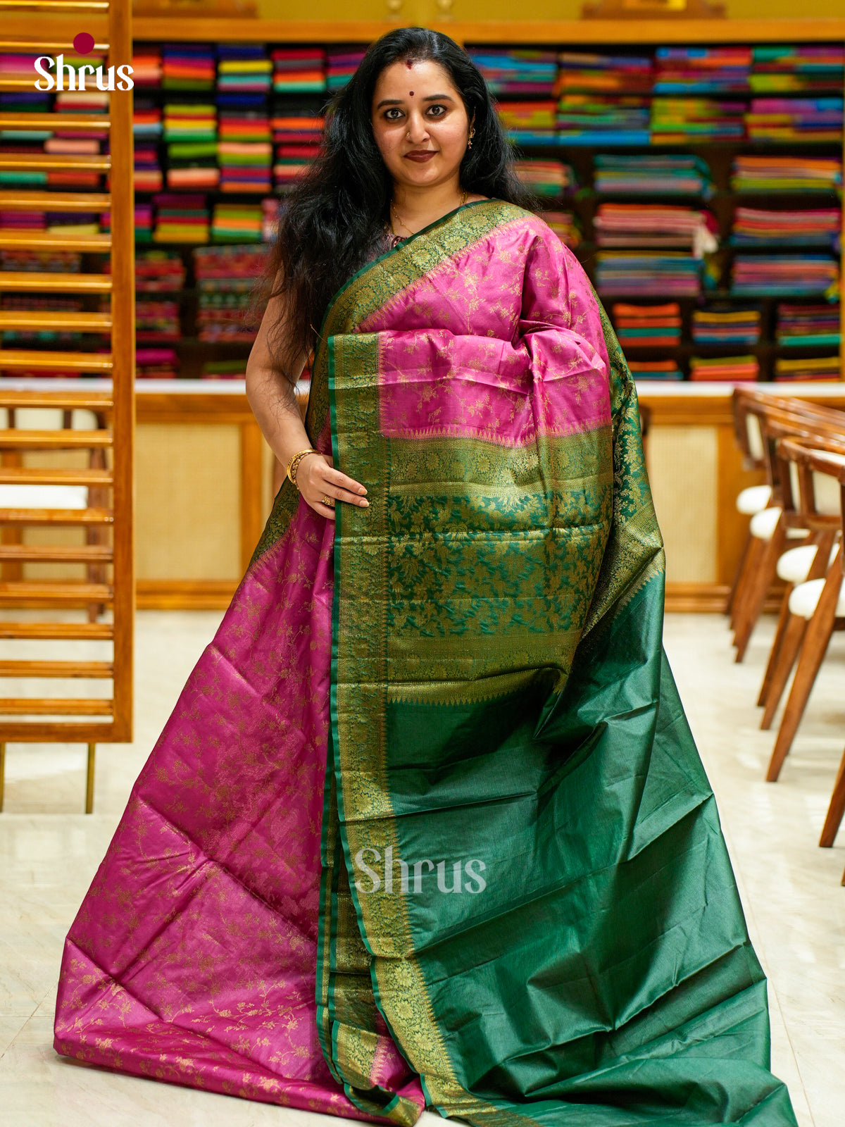 Tussar Saree - EES30367 - Shop on Shrus.com