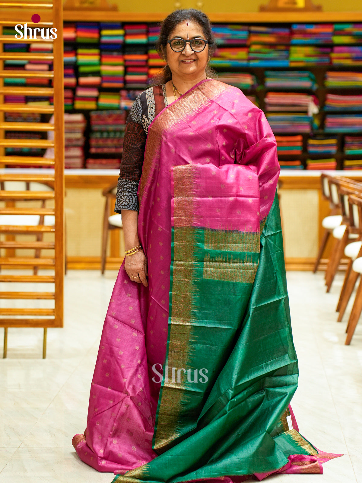 Tussar Saree - EES30371 - Shop on Shrus.com
