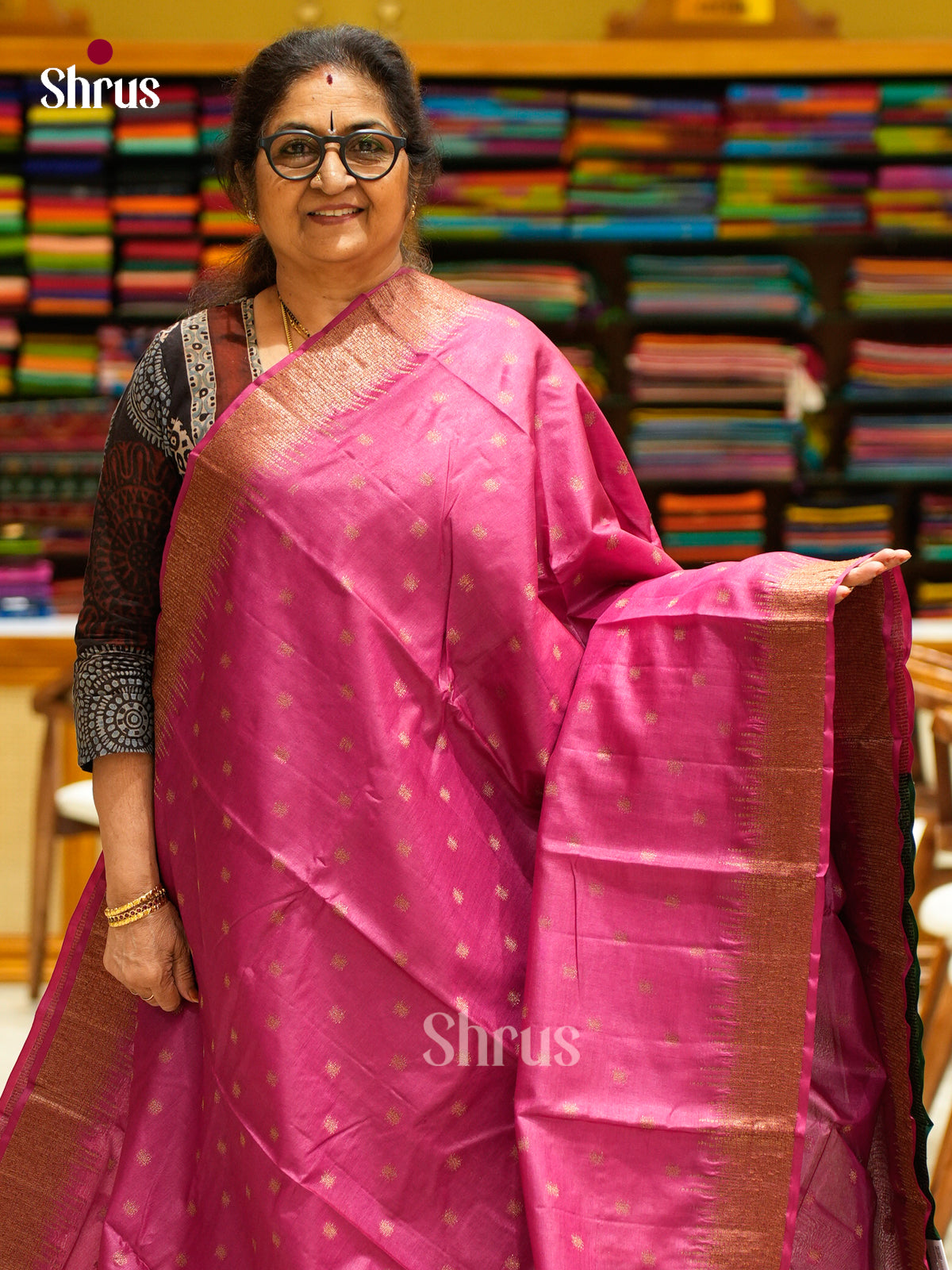 Tussar Saree - EES30371 - Shop on Shrus.com