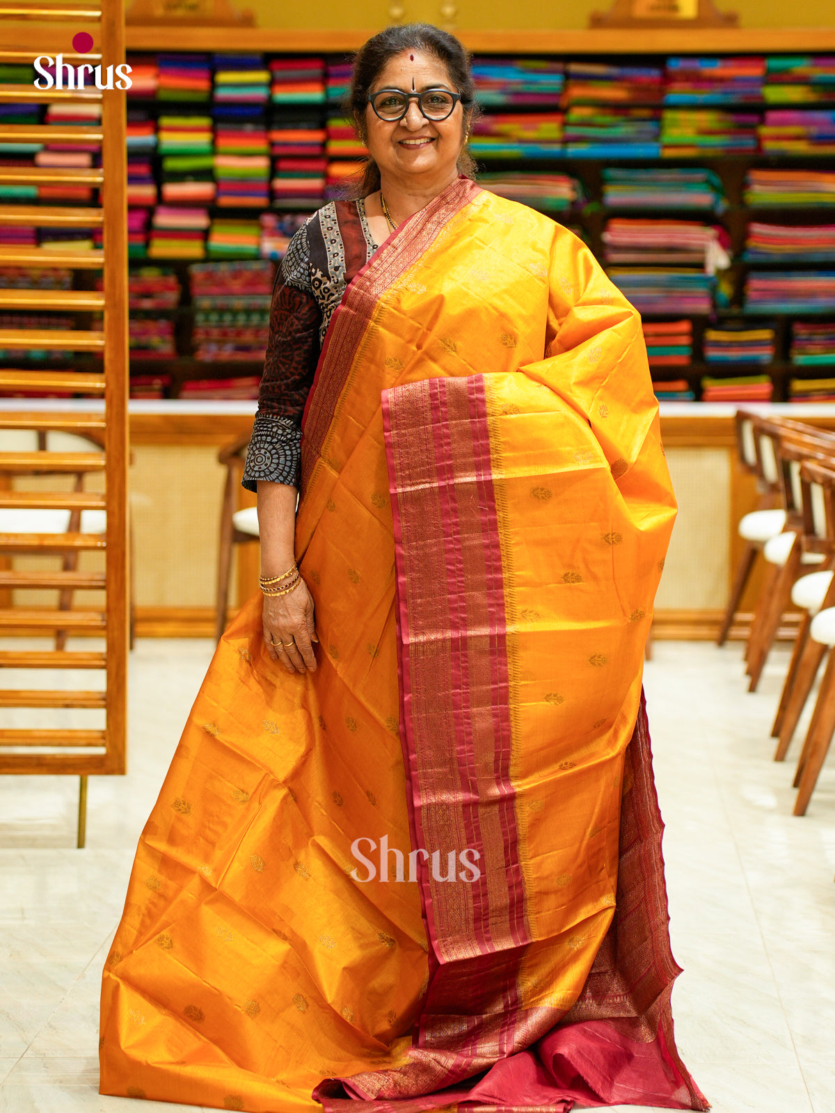 Tussar Saree - EES30376 - Shop on Shrus.com