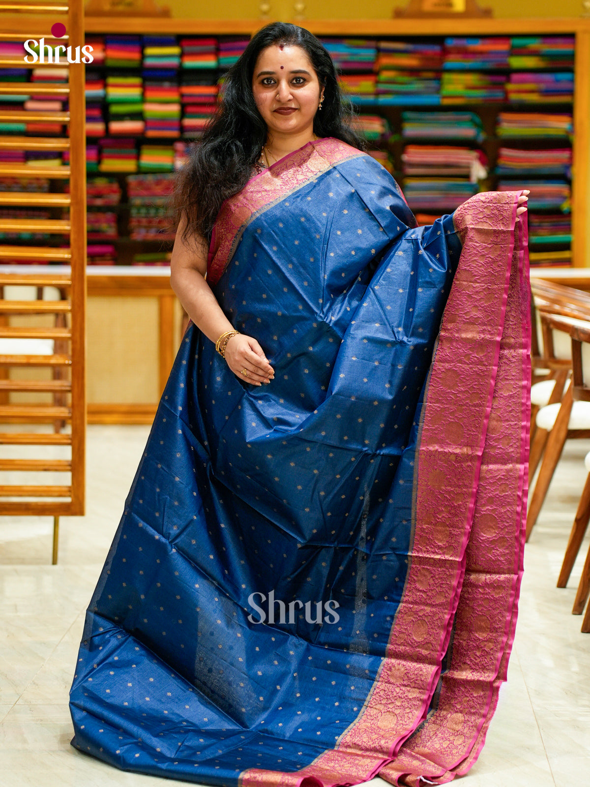 Tussar Saree - EES30377 - Shop on Shrus.com