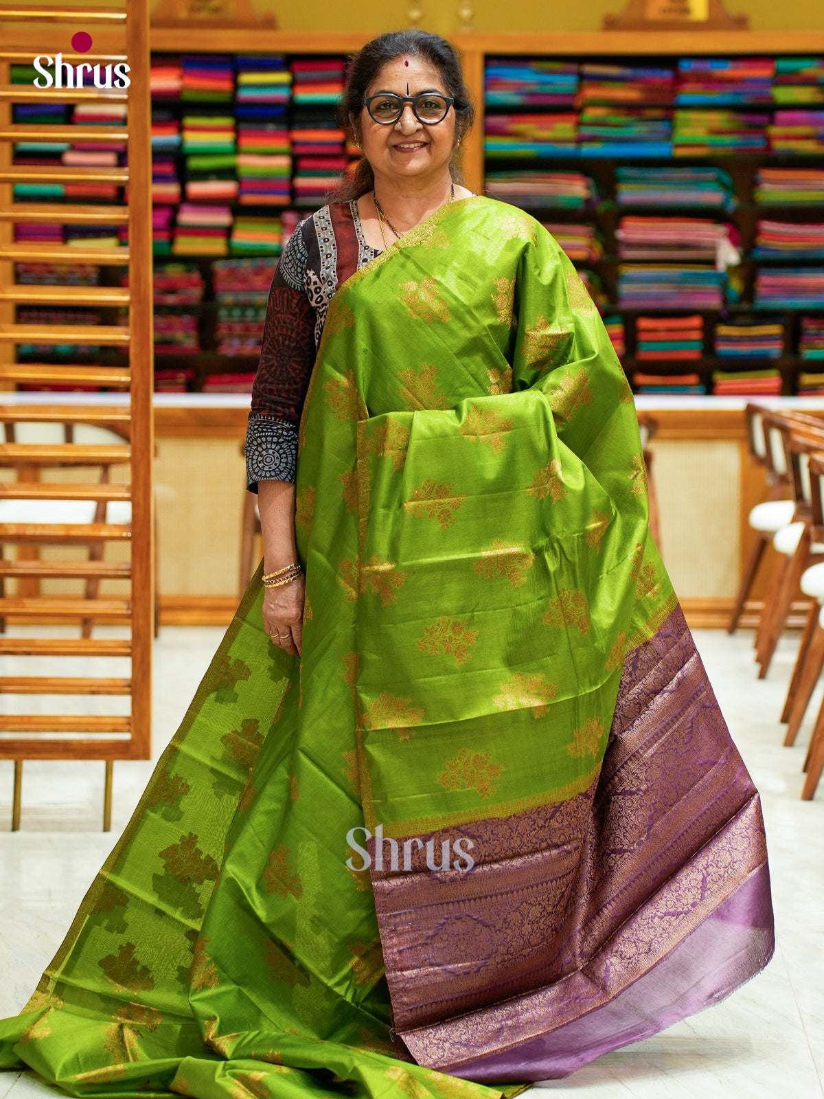 Tussar Saree - EES30387 - Shop on Shrus.com