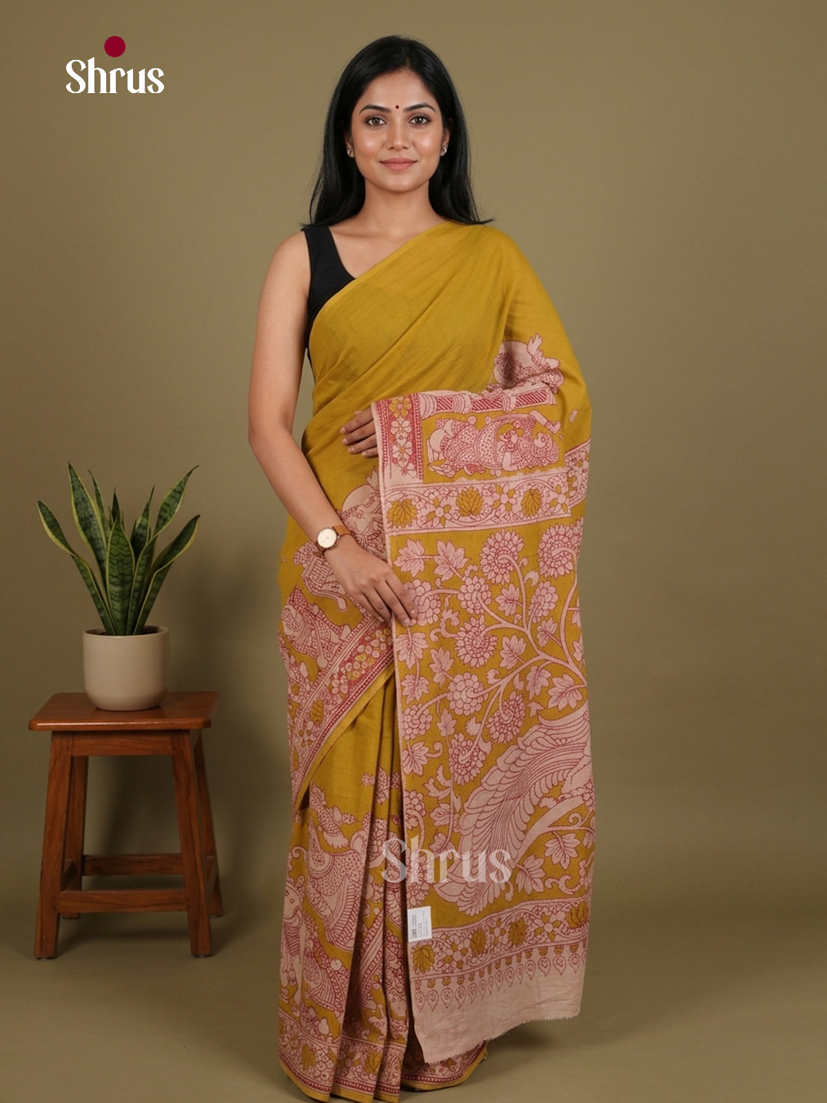 kalamkari-cotton Saree - EES30450