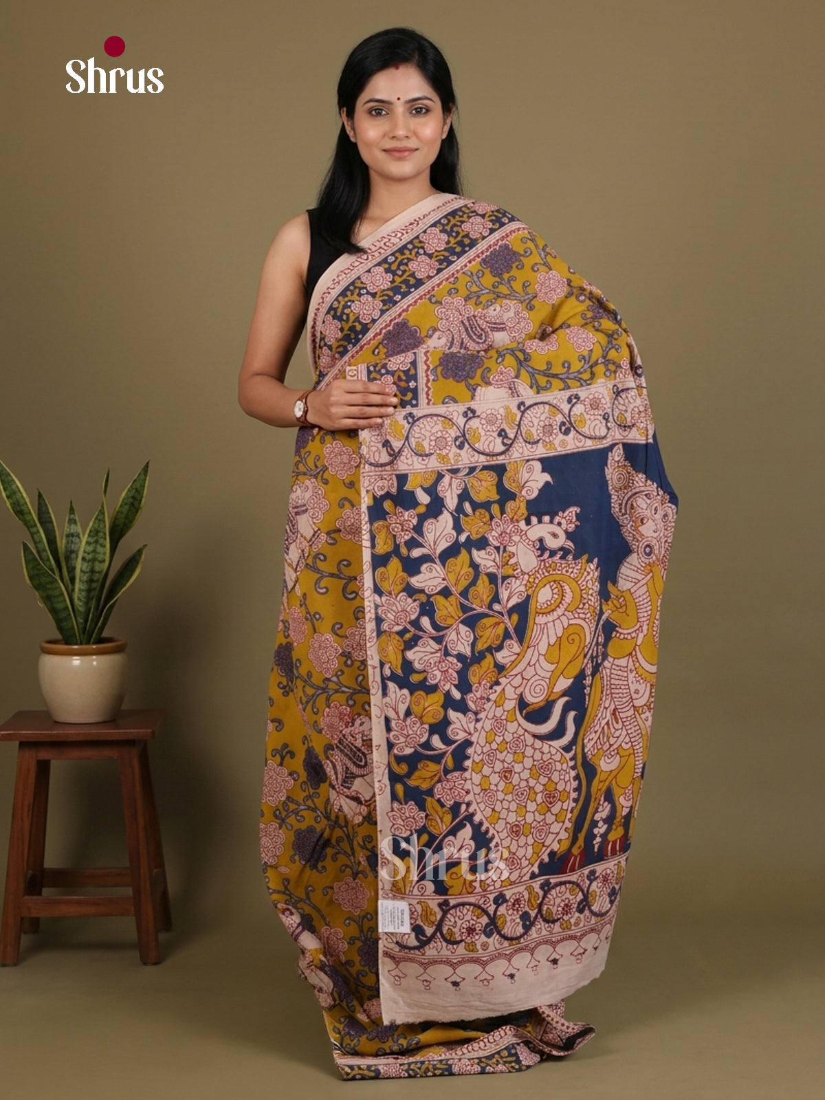 kalamkari-cotton Saree - EES30451