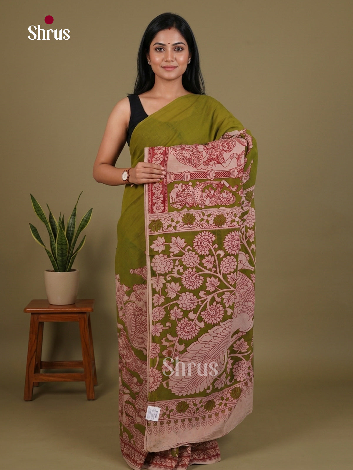 kalamkari-cotton Saree - EES30453