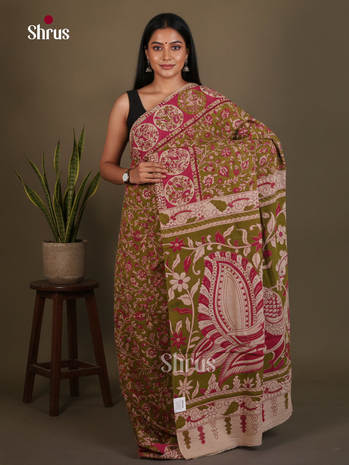 kalamkari-cotton Saree - EES30477