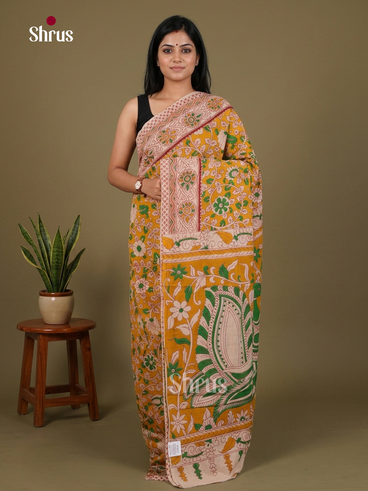 kalamkari-cotton Saree - EES30482