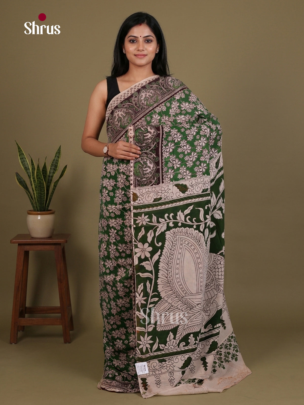 kalamkari-cotton Saree - EES30483