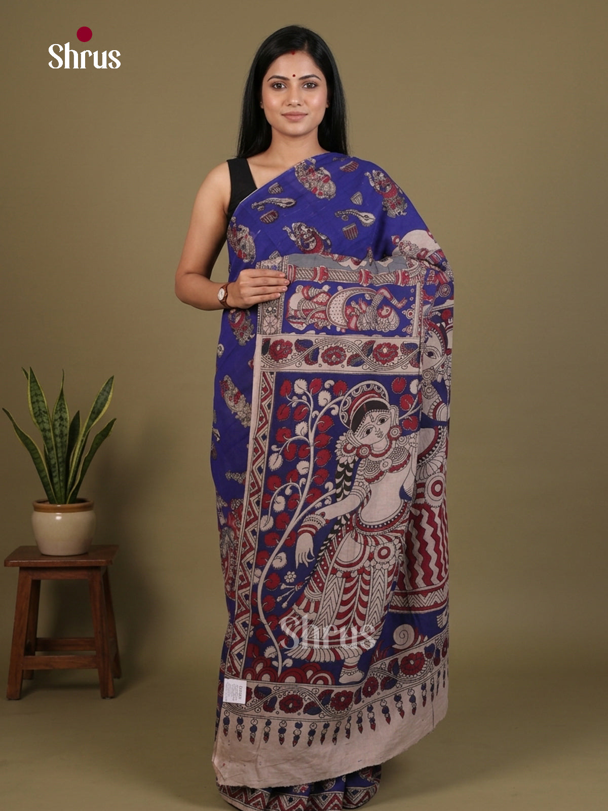 kalamkari-cotton Saree - EES30505