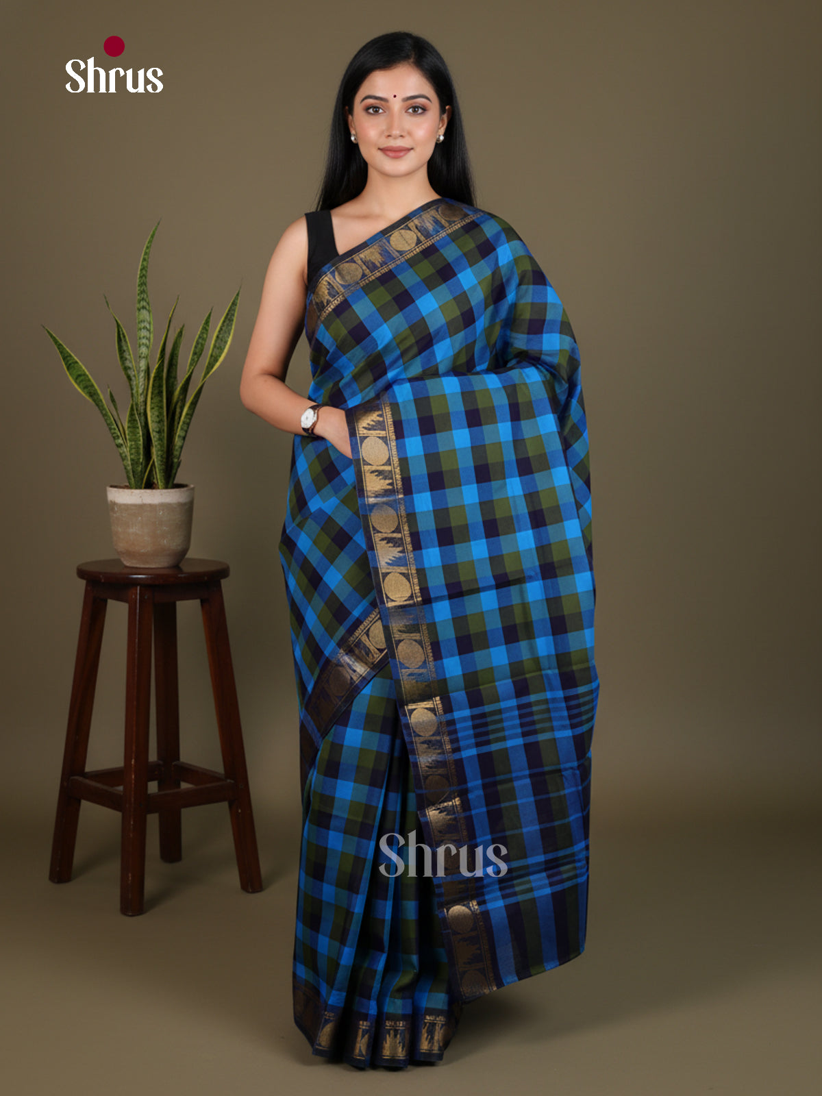 Chettinad Cotton Saree - EES30553