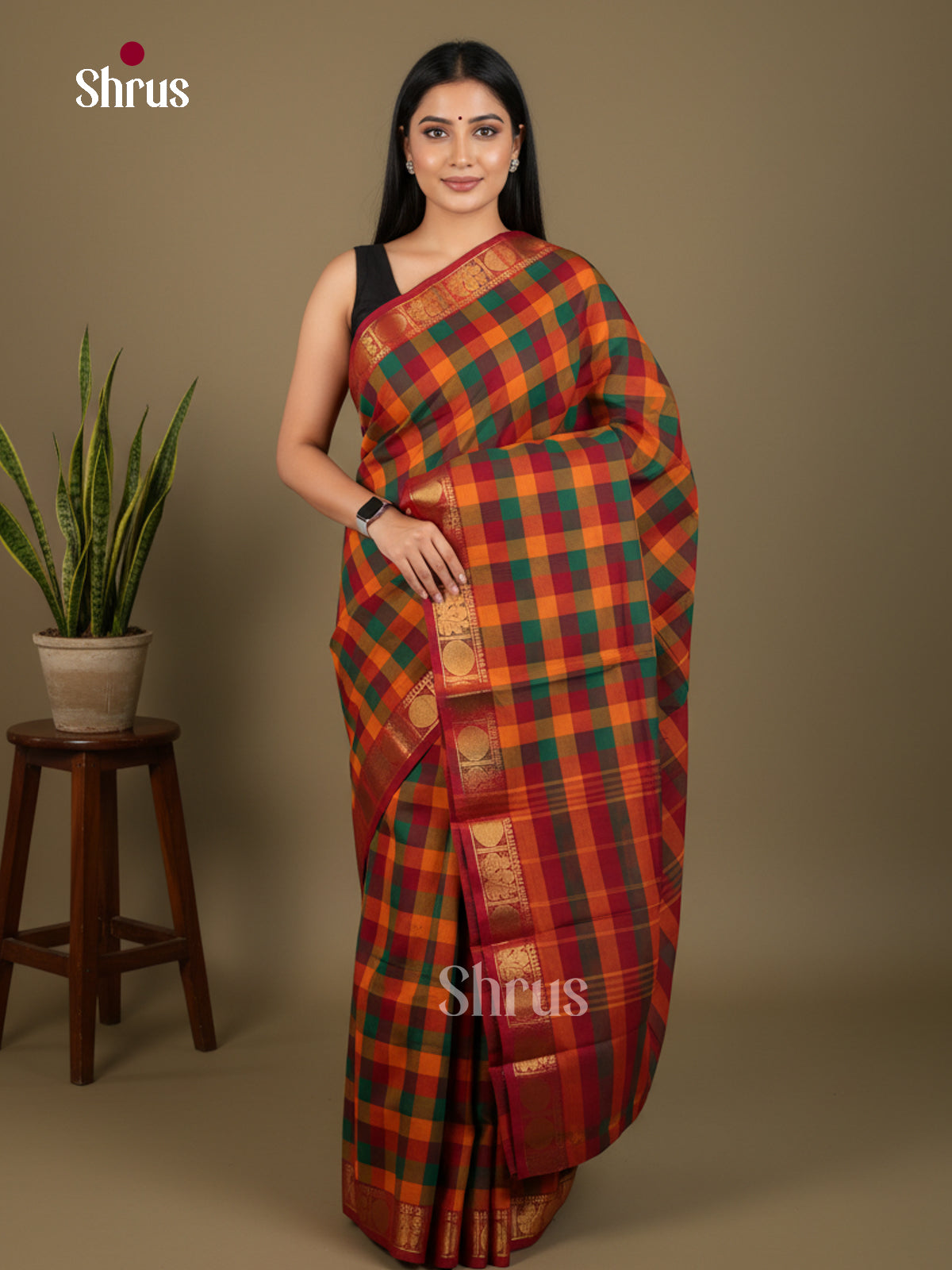Chettinad Cotton Saree - EES30556