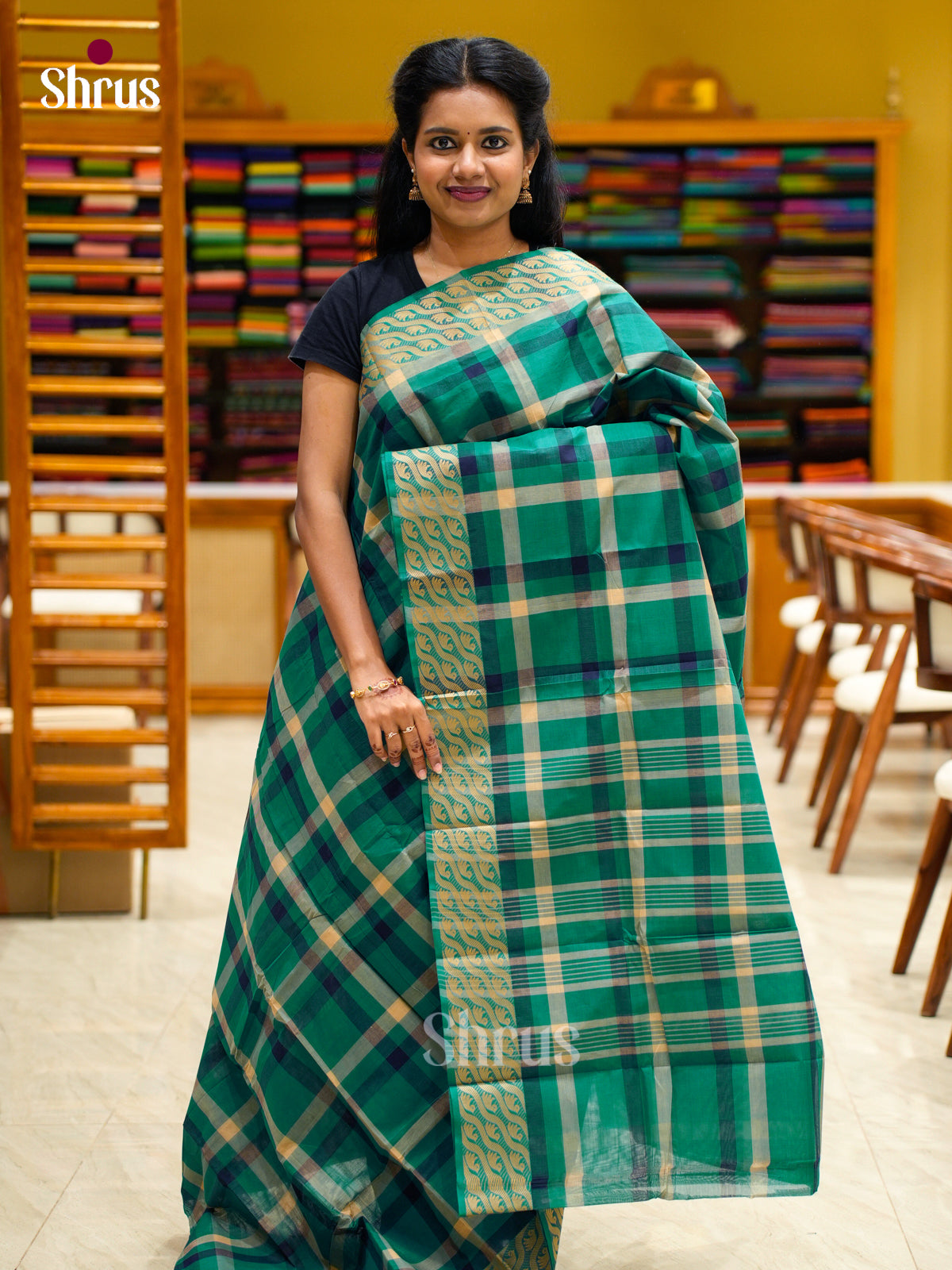 Chettinad Cotton Saree - EFS01002 - Shop on Shrus.com