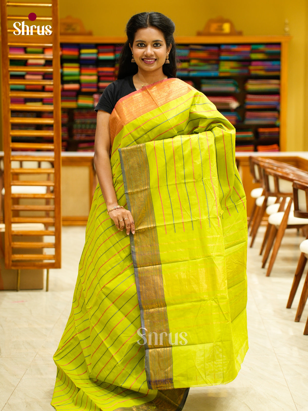 Chettinad Cotton Saree - EFS01014 - Shop on Shrus.com
