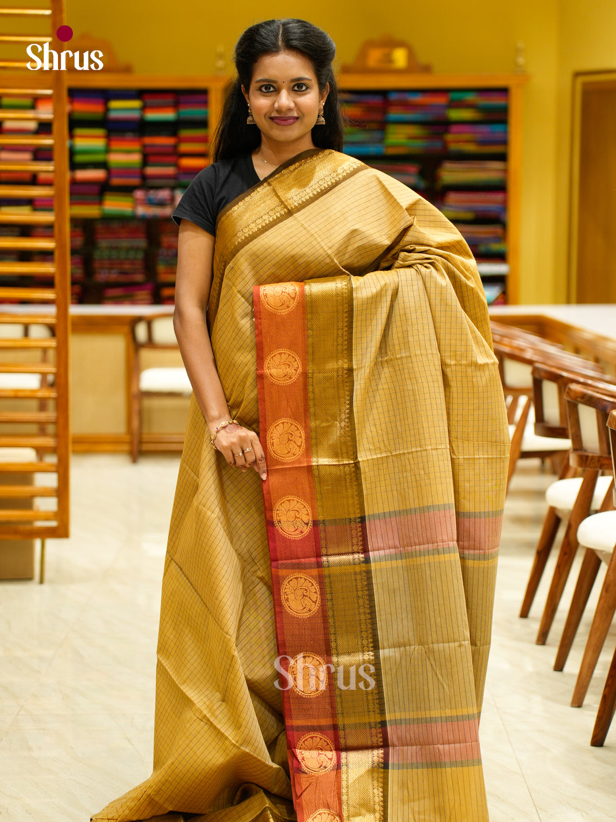 Chettinad Cotton Saree - EFS01038 - Shop on Shrus.com