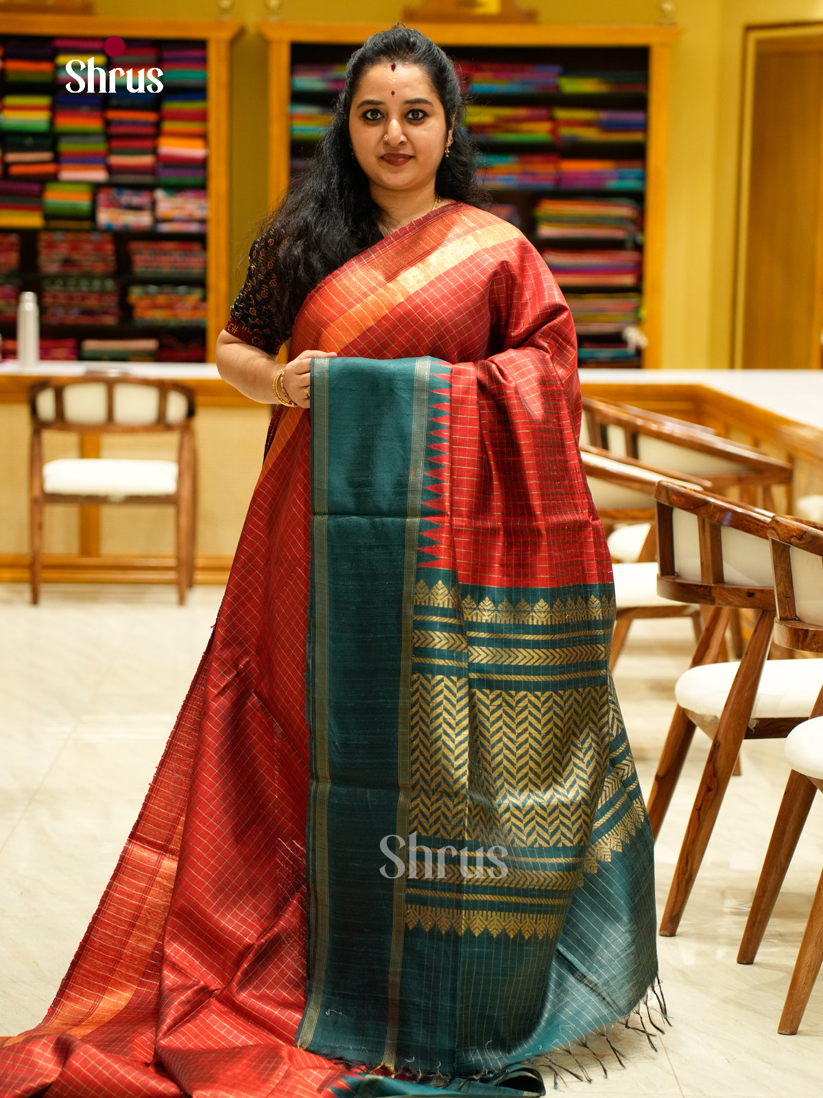 Raw Silk Saree - EFS01051