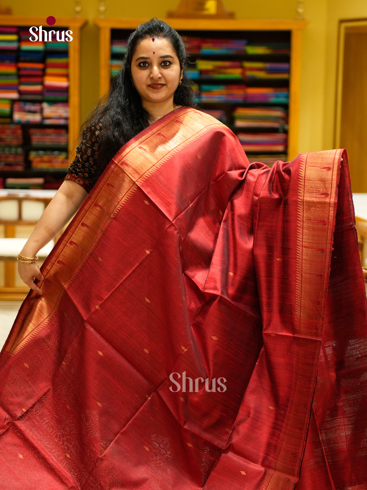 Raw Silk Saree - EFS01065