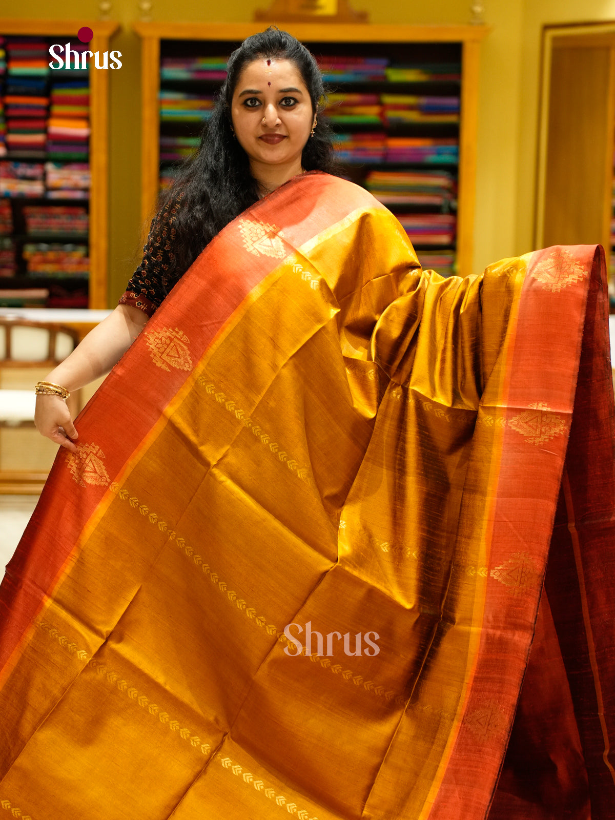Raw Silk Saree - EFS01074
