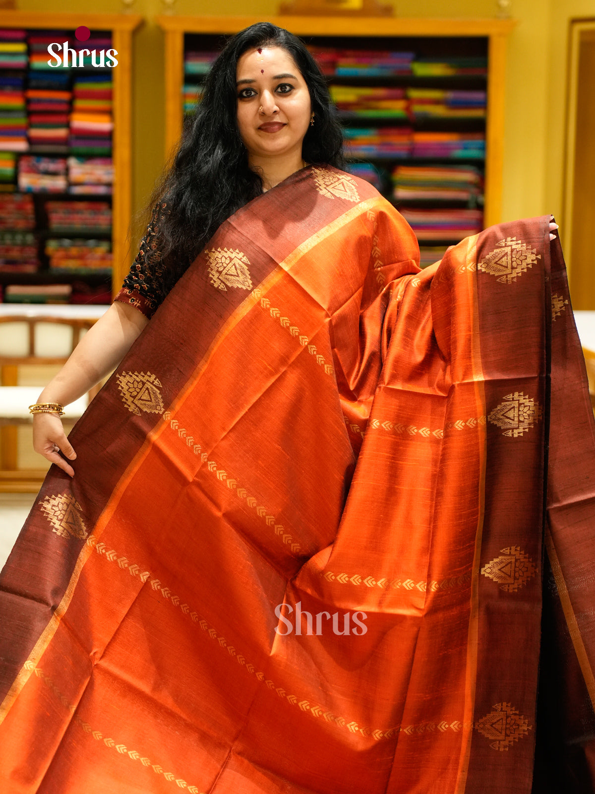 Raw Silk Saree - EFS01075