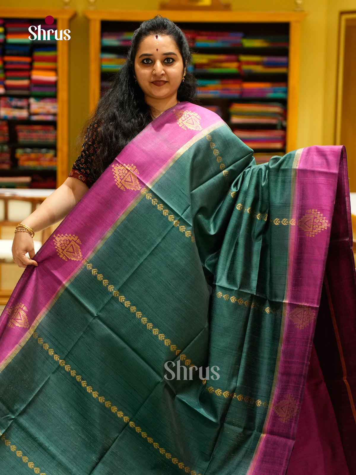 Raw Silk Saree - EFS01077