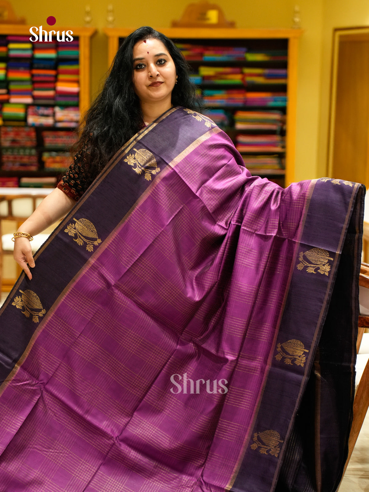 Raw Silk Saree - EFS01089