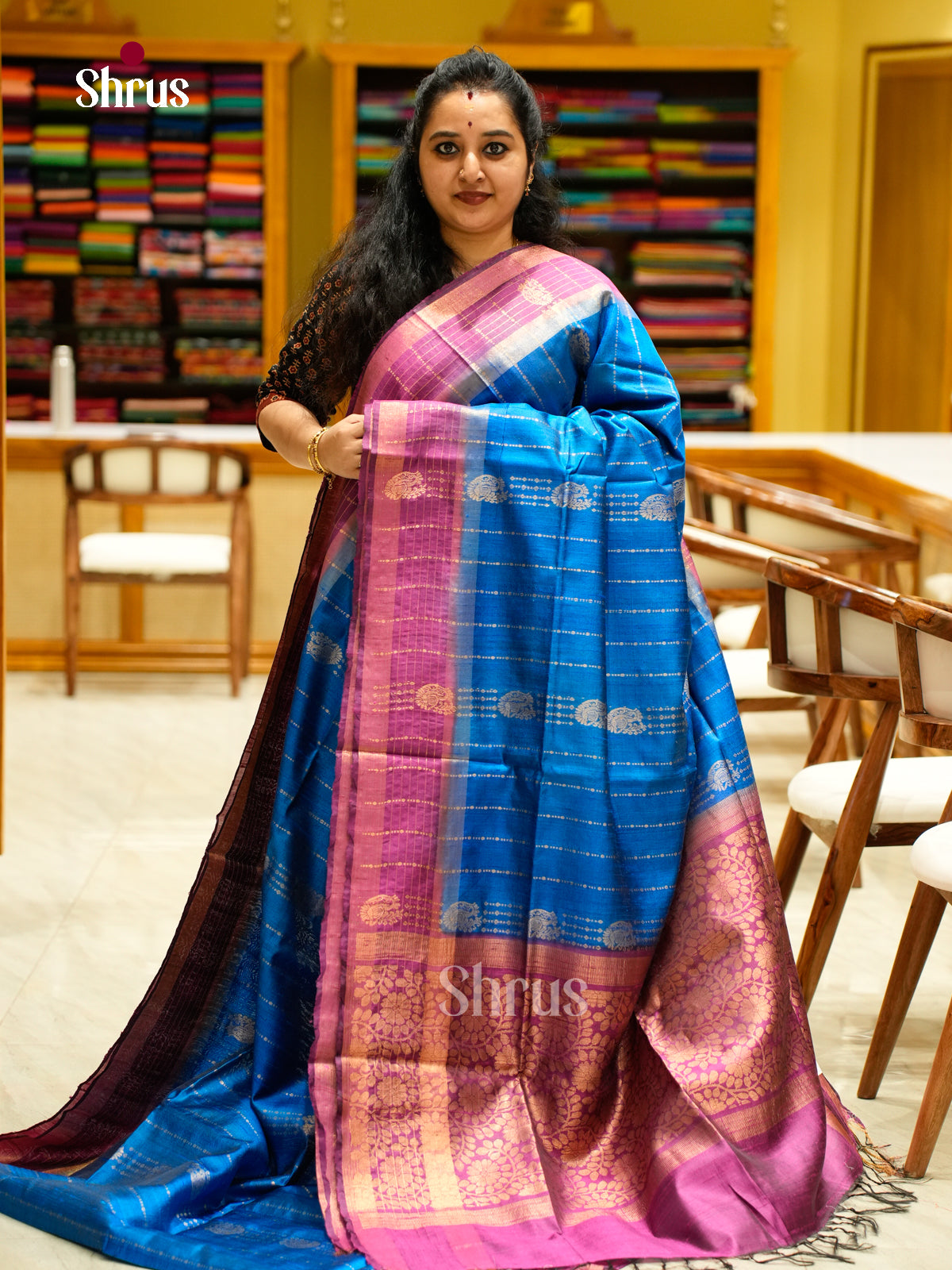 Raw Silk Saree - EFS01091