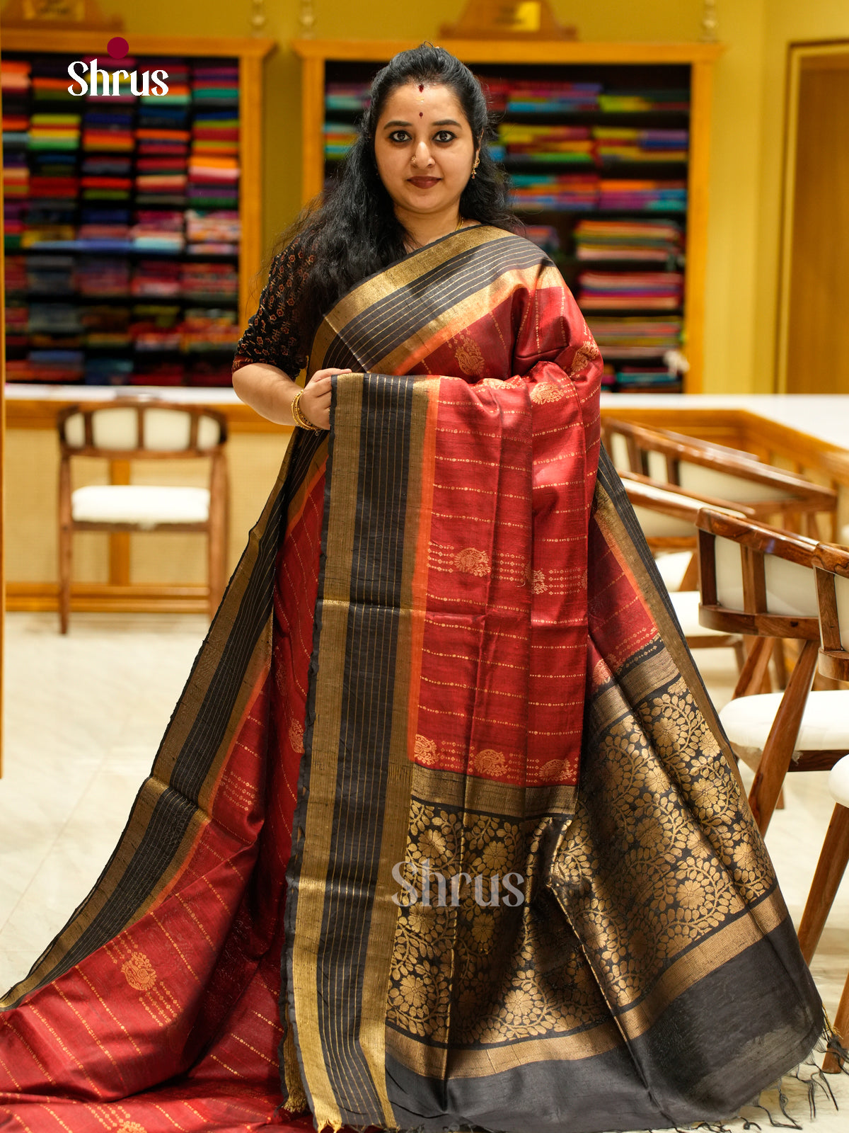 Raw Silk Saree - EFS01094