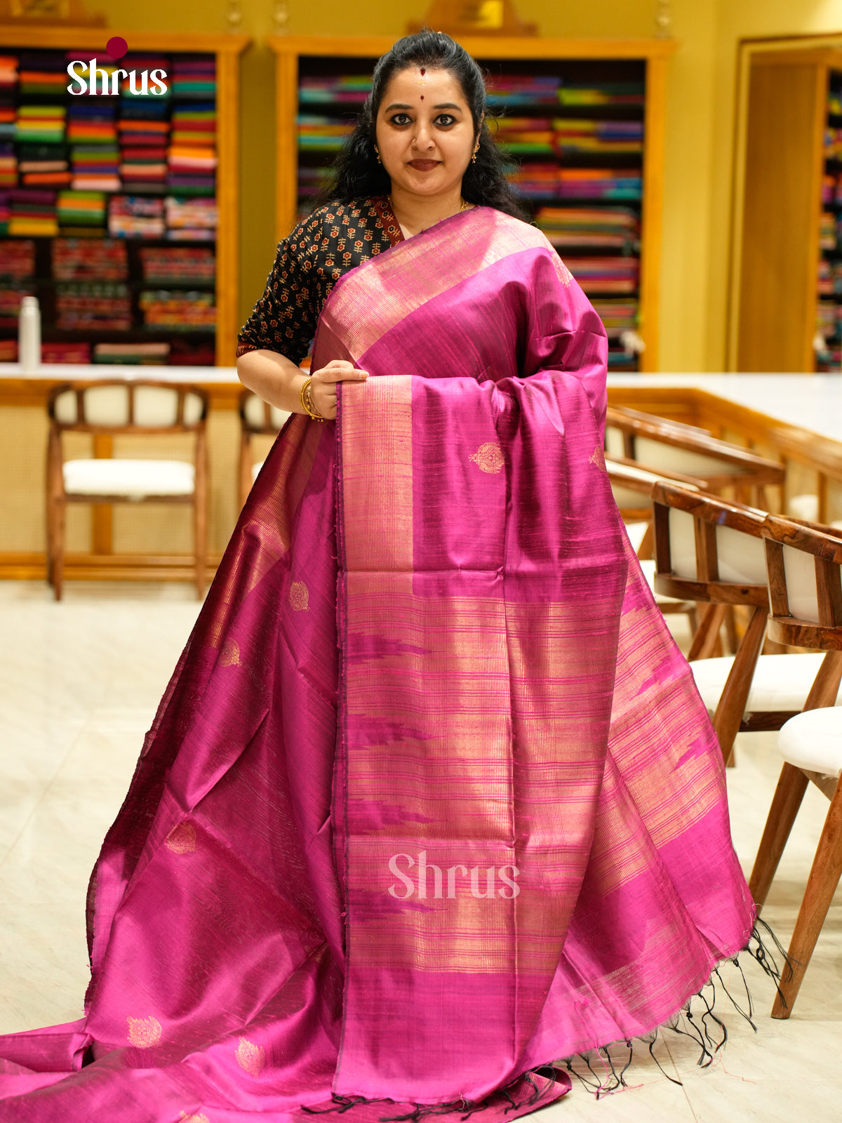 Raw Silk Saree - EFS01111