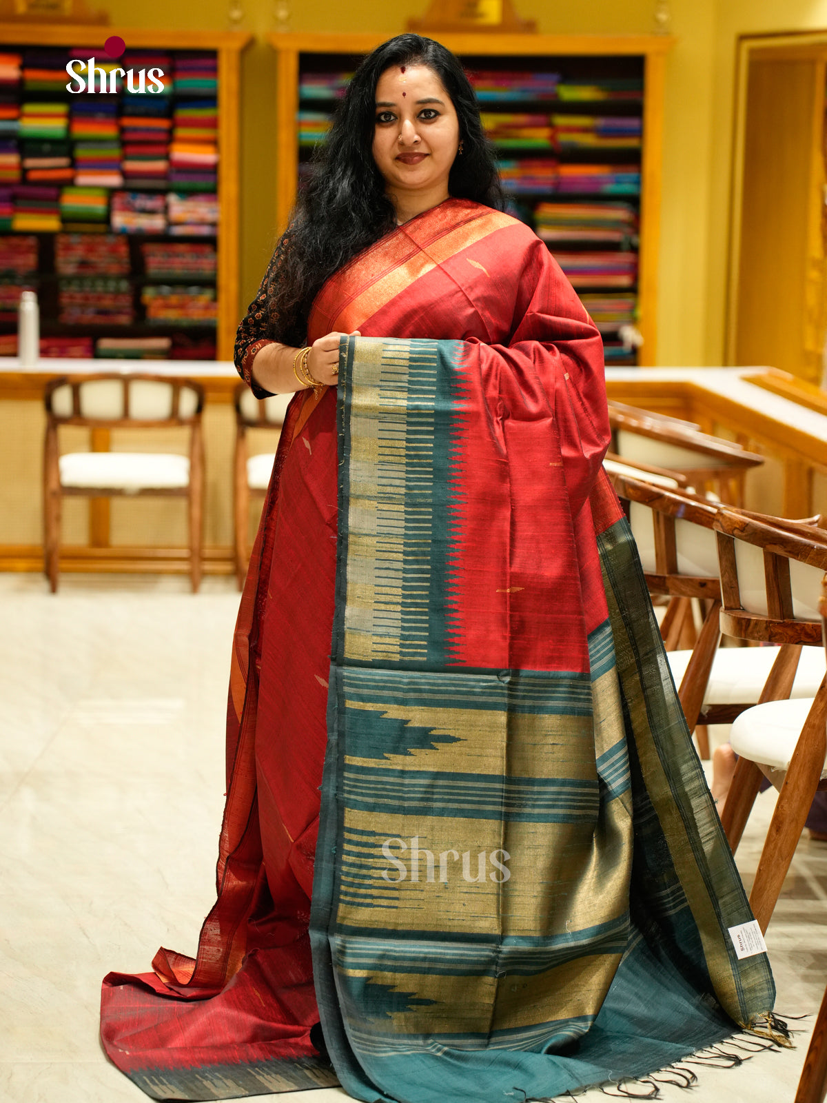 Raw Silk Saree - EFS01120
