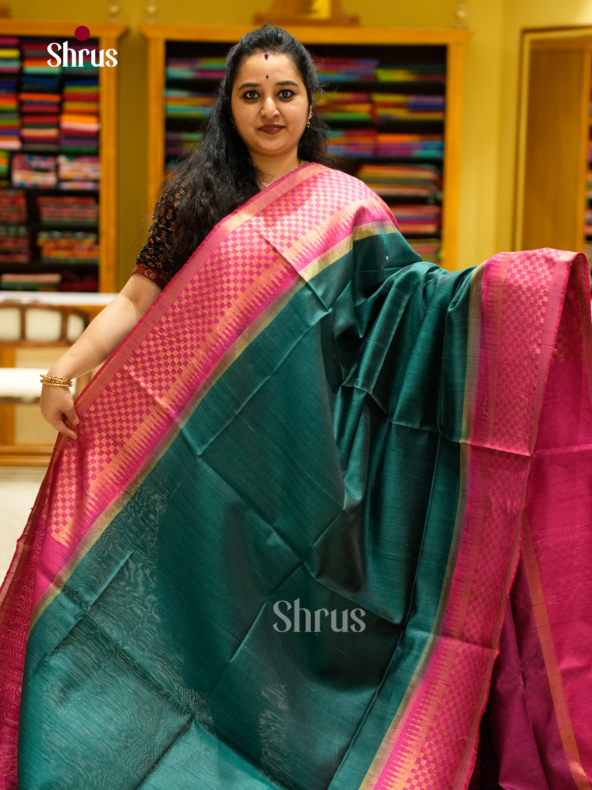 Raw Silk Saree - EFS01131