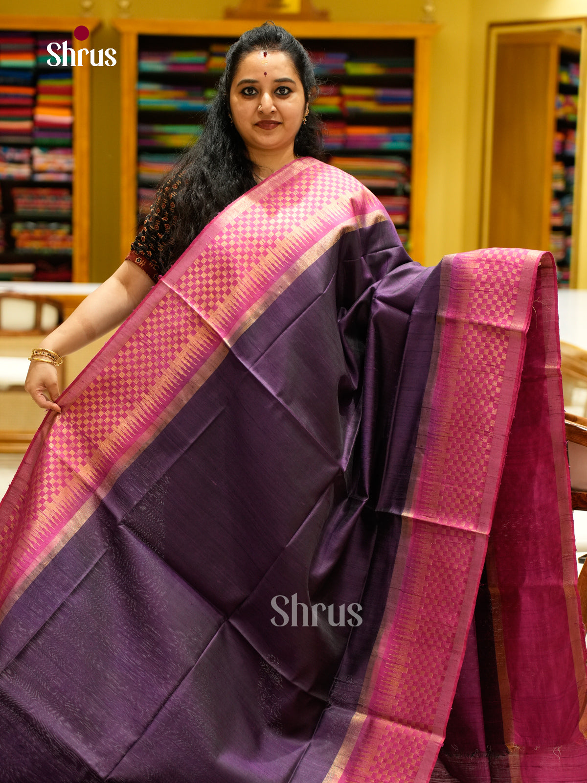 Raw Silk Saree - EFS01134
