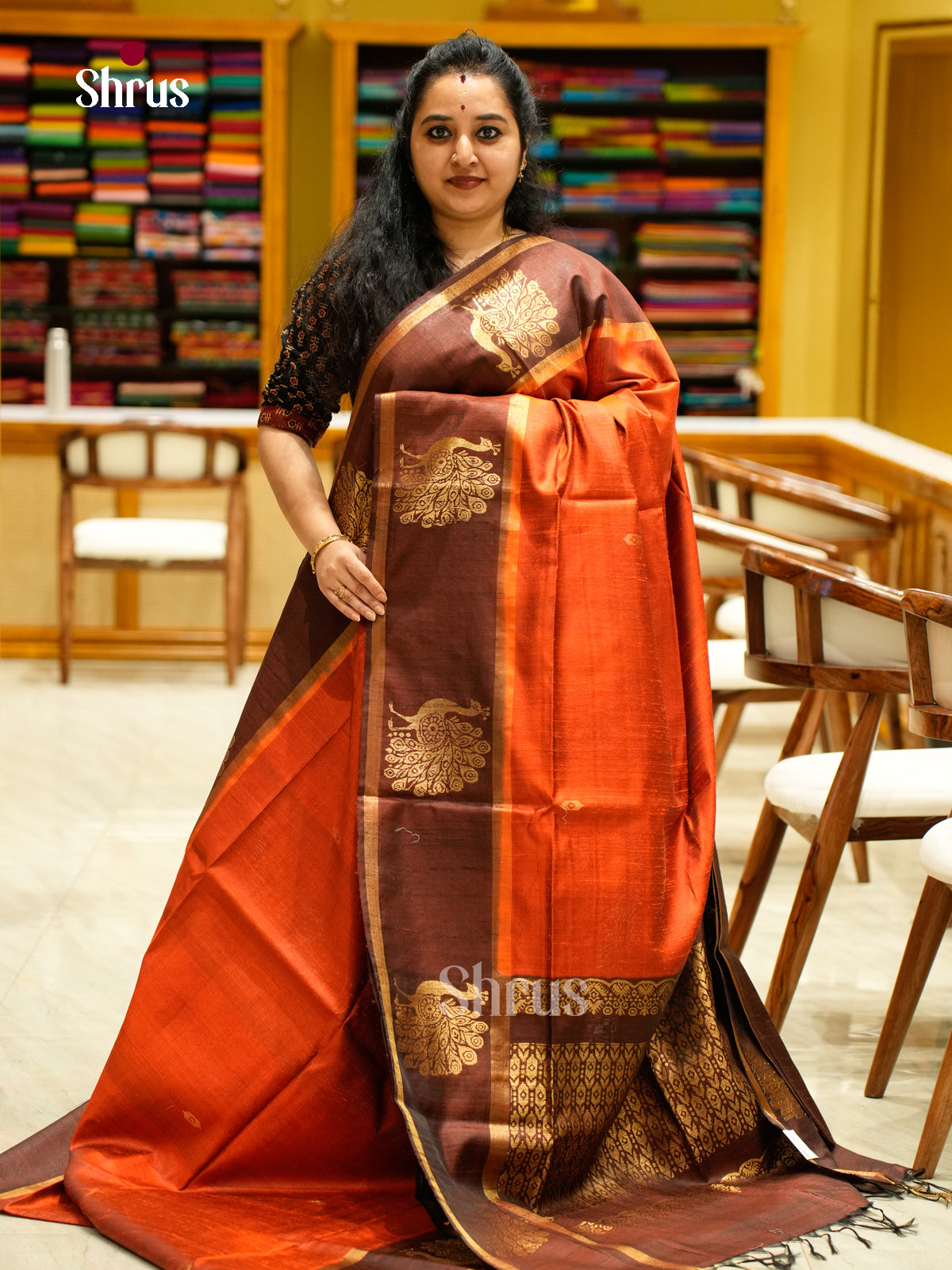 Raw Silk Saree - EFS01144