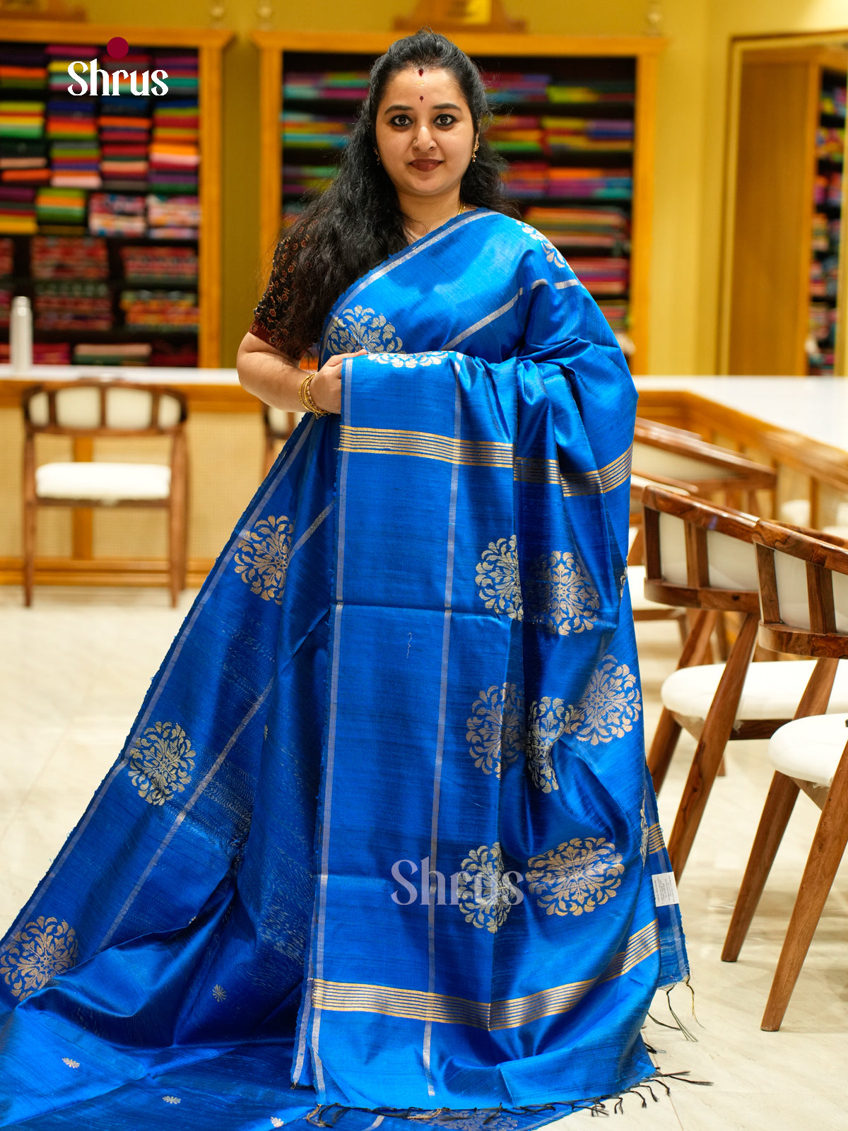 Raw Silk Saree - EFS01154