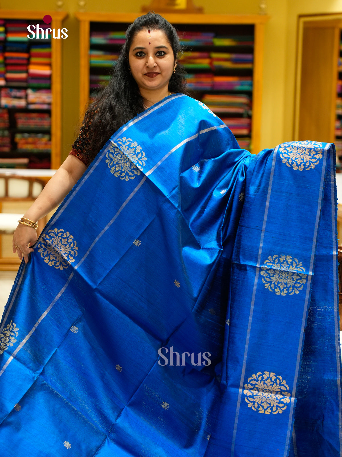 Raw Silk Saree - EFS01154