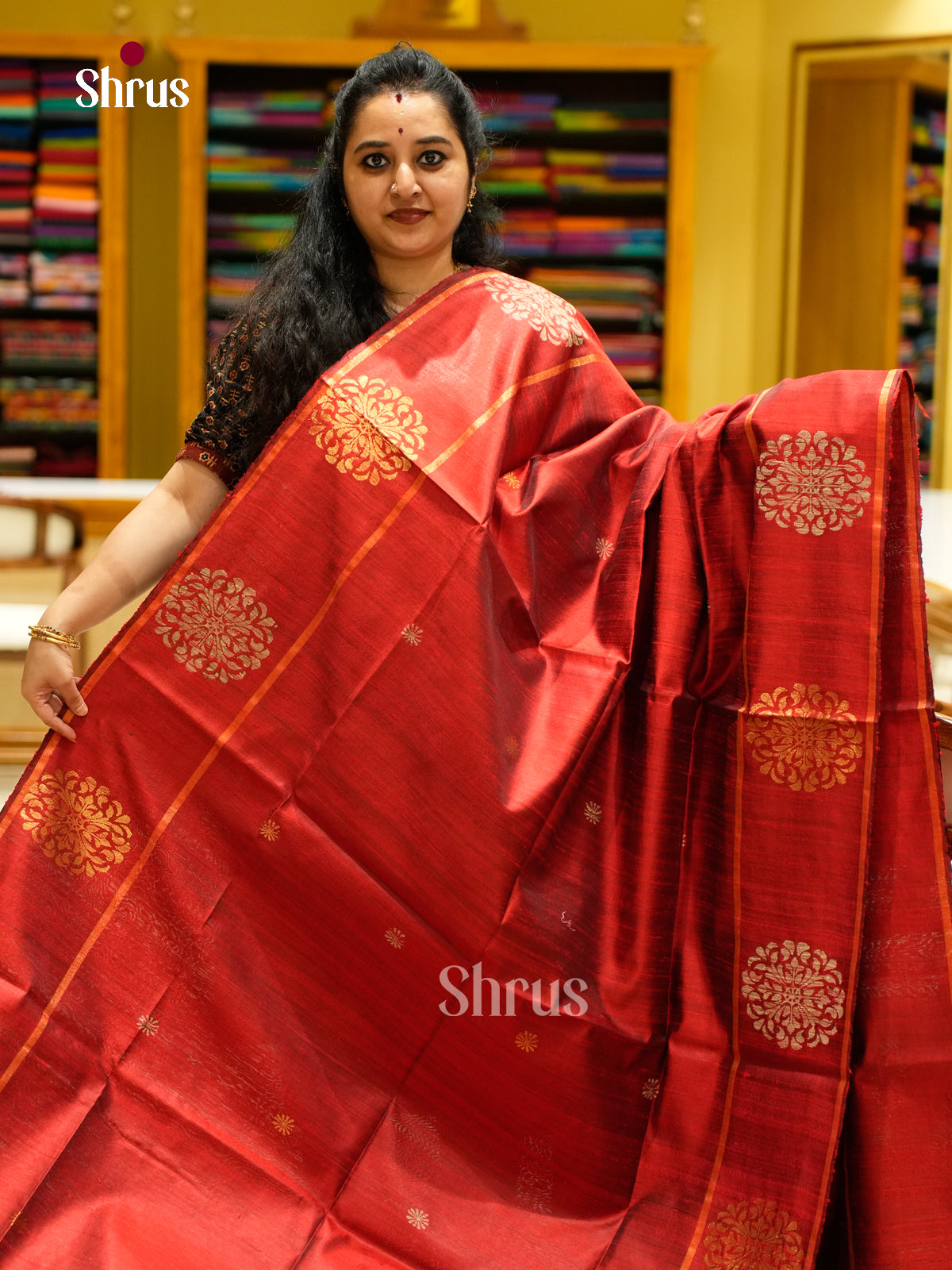 Raw Silk Saree - EFS01156