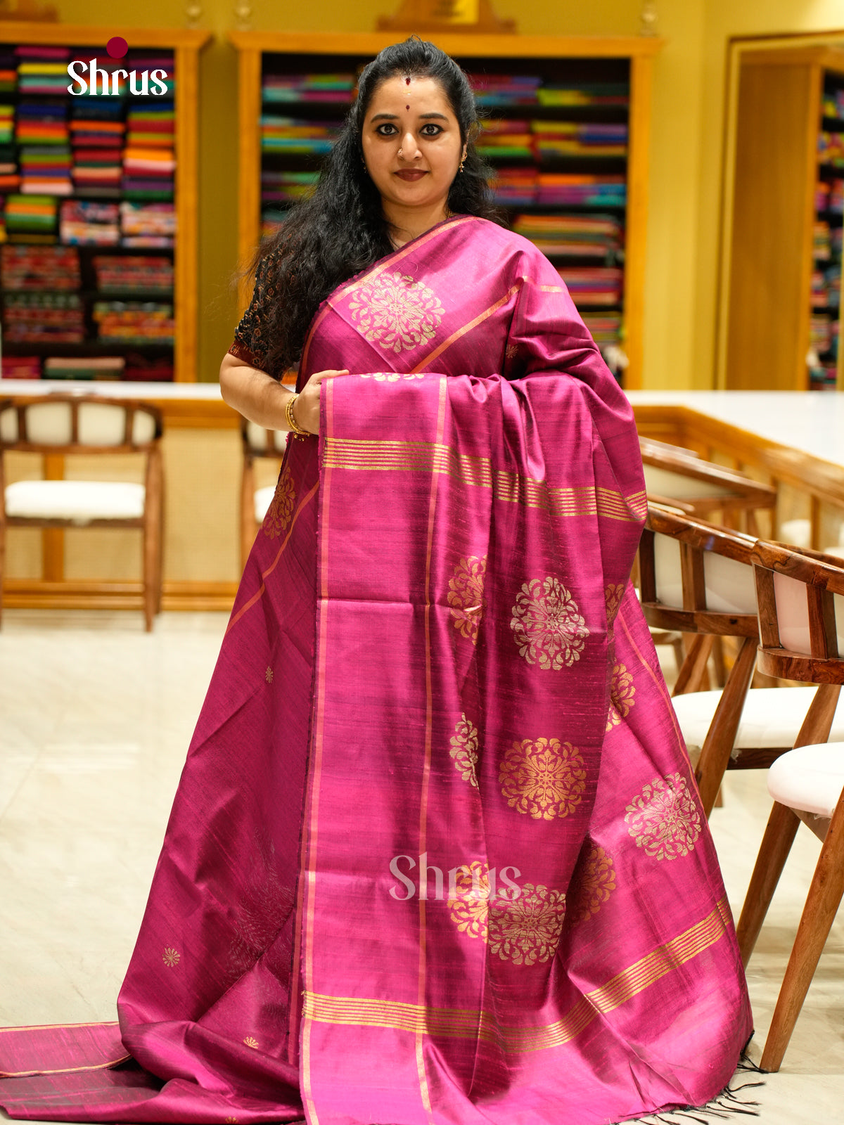 Raw Silk Saree - EFS01158