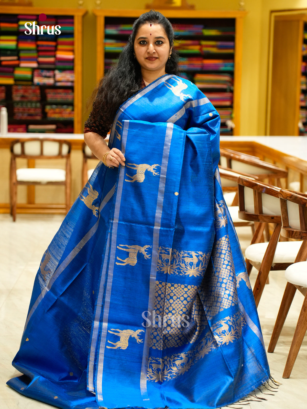 Raw Silk Saree - EFS01162
