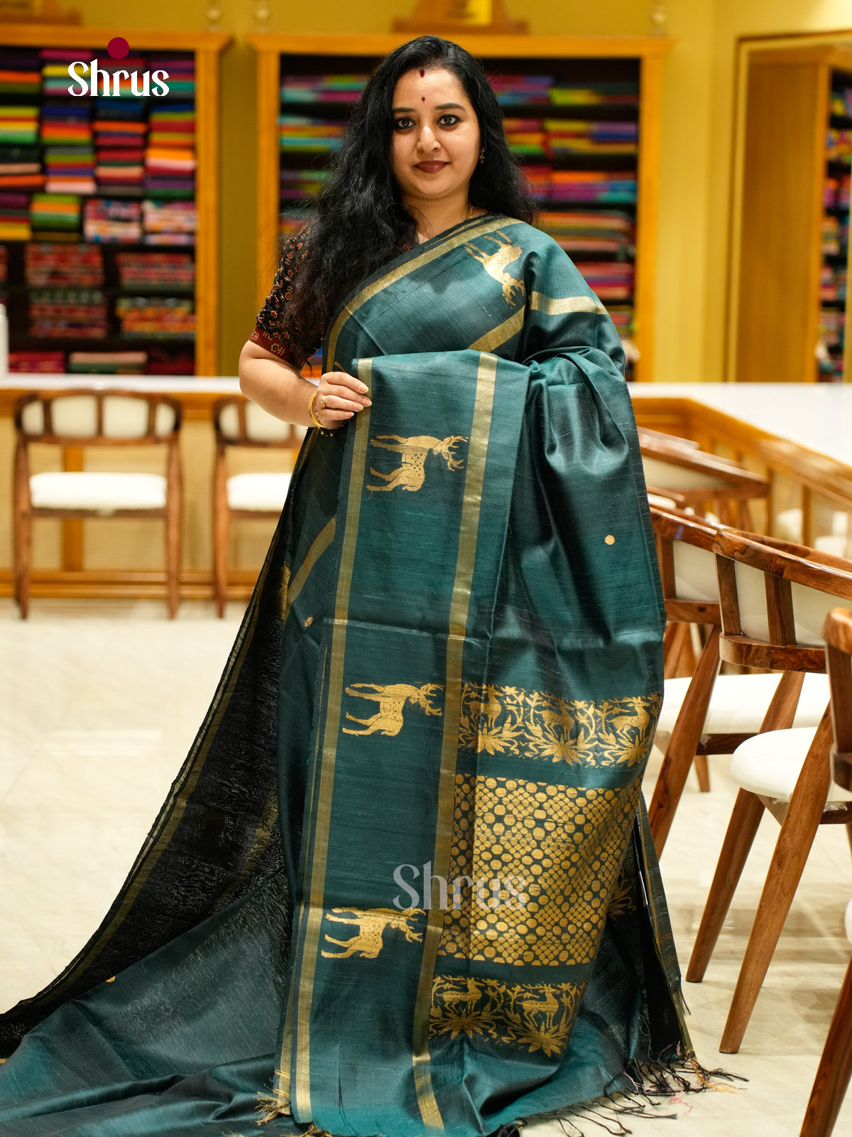 Raw Silk Saree - EFS01164