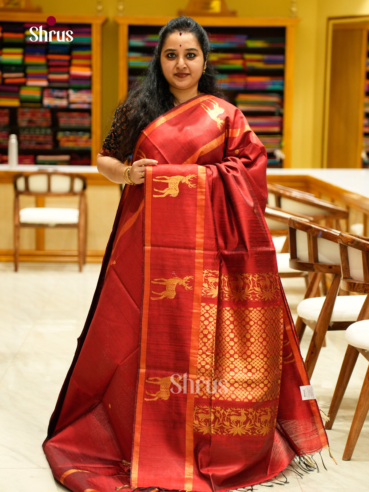 Raw Silk Saree - EFS01165