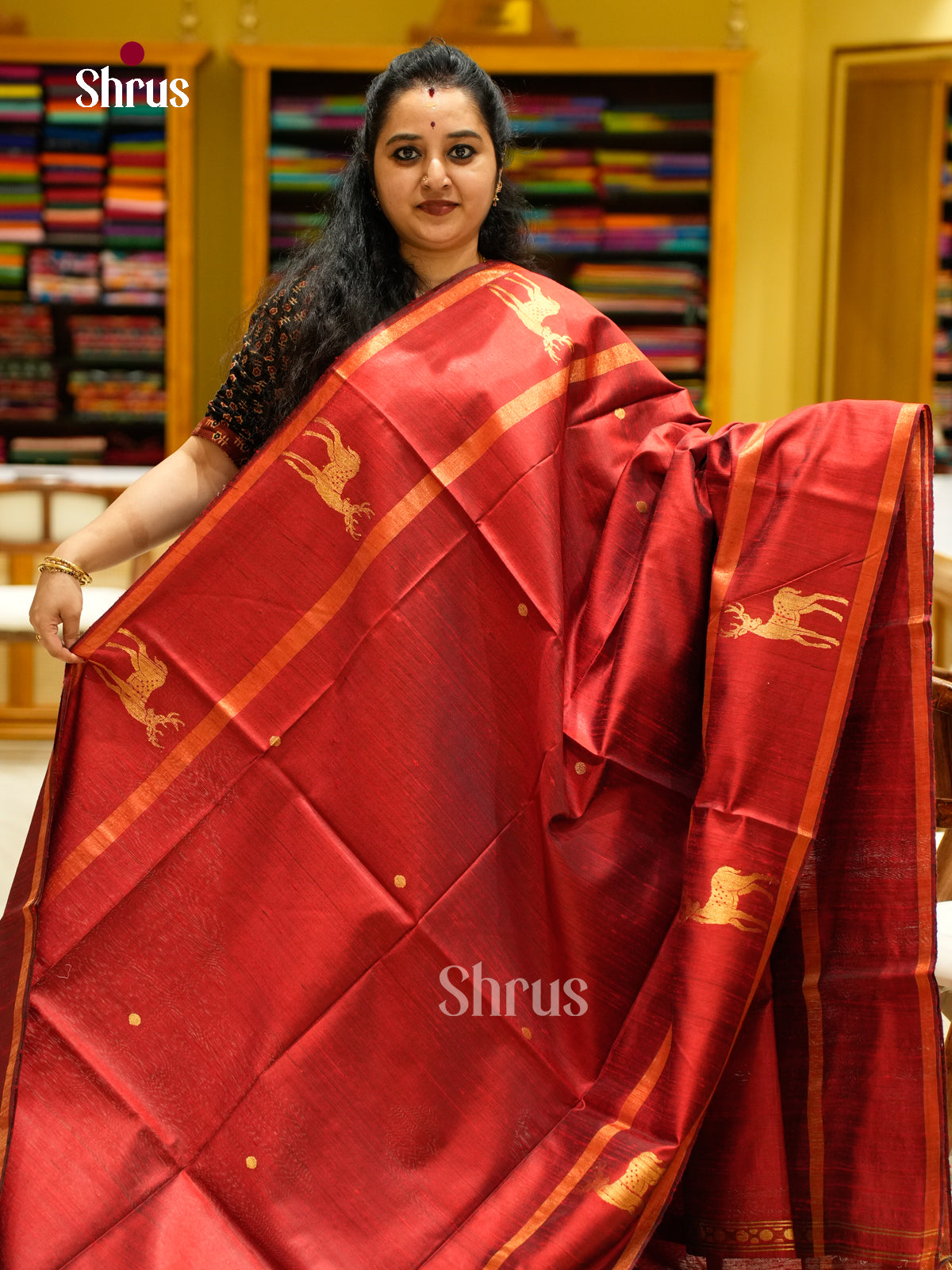 Raw Silk Saree - EFS01165