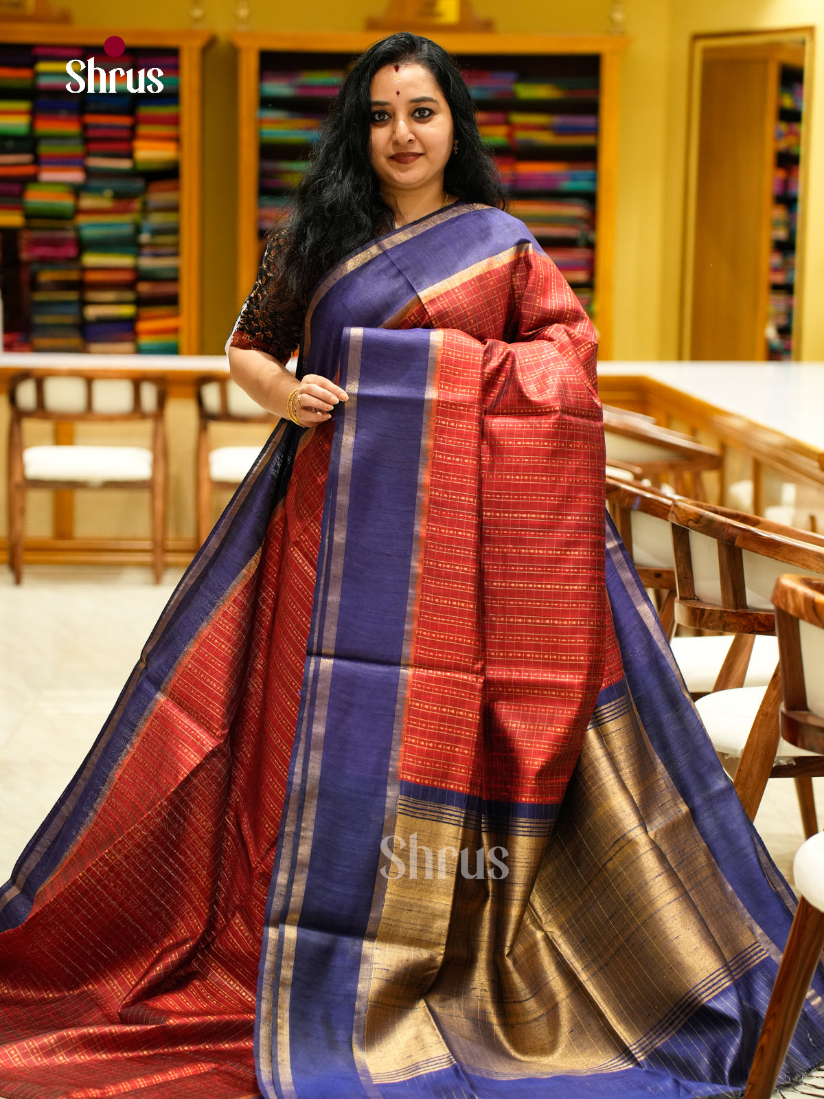 Raw Silk Saree - EFS01175