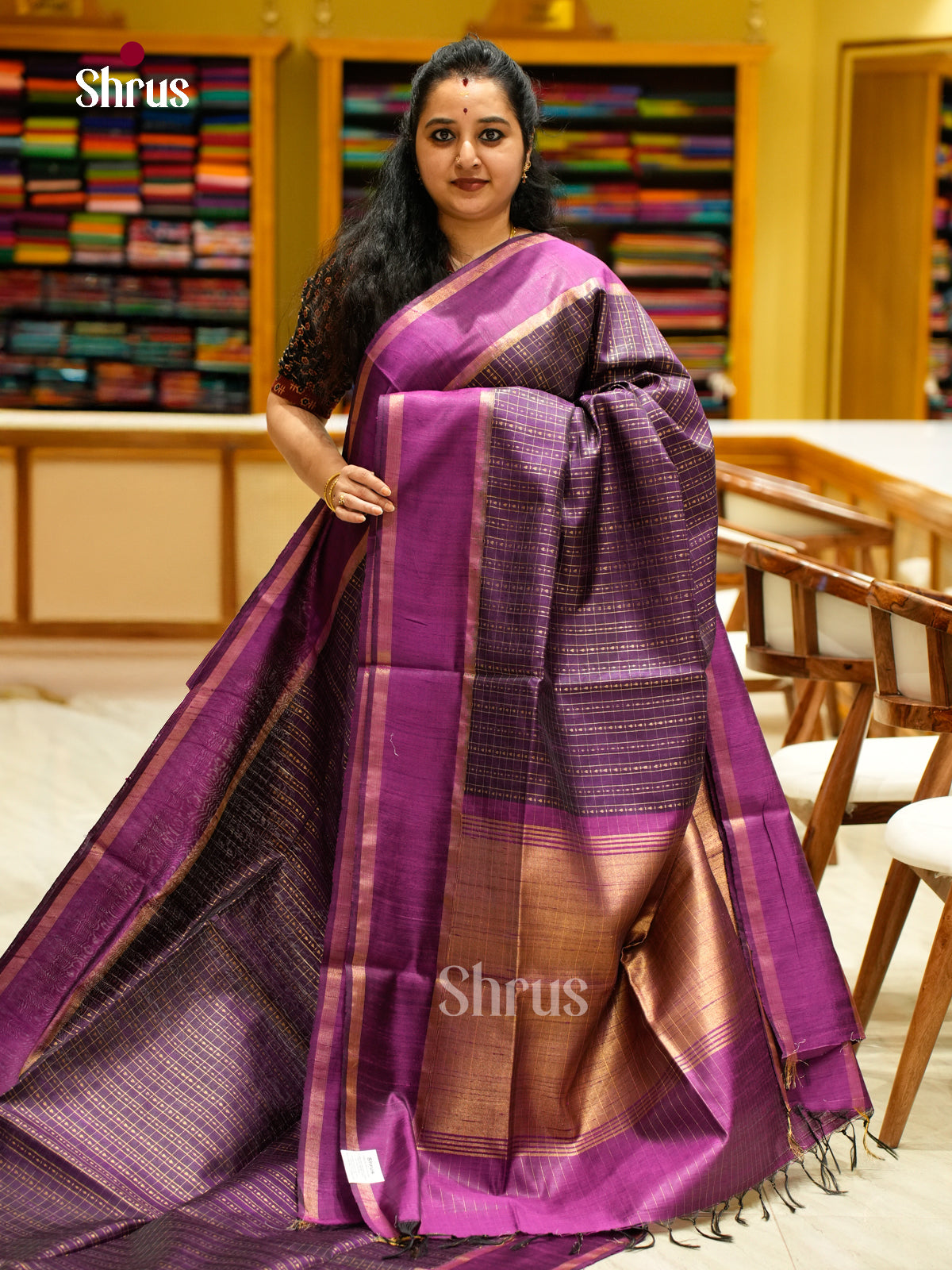 Raw Silk Saree - EFS01176