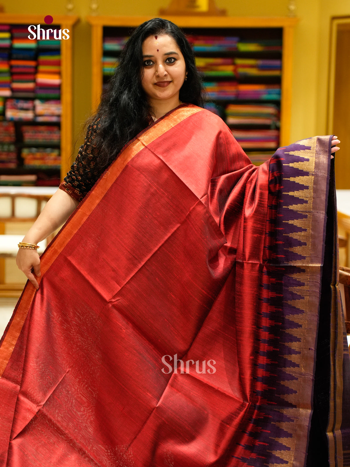 Raw Silk Saree - EFS01178