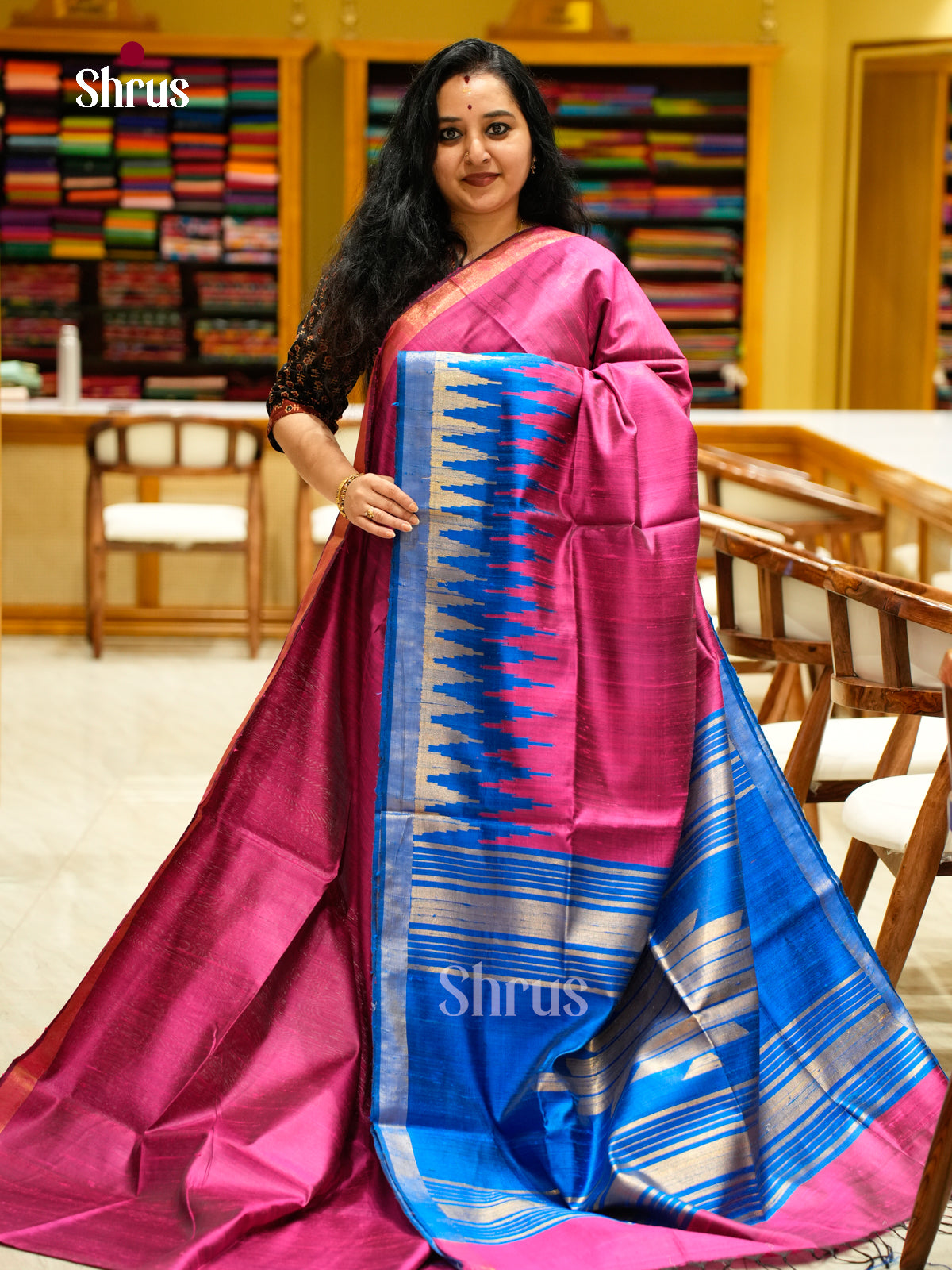 Raw Silk Saree - EFS01179
